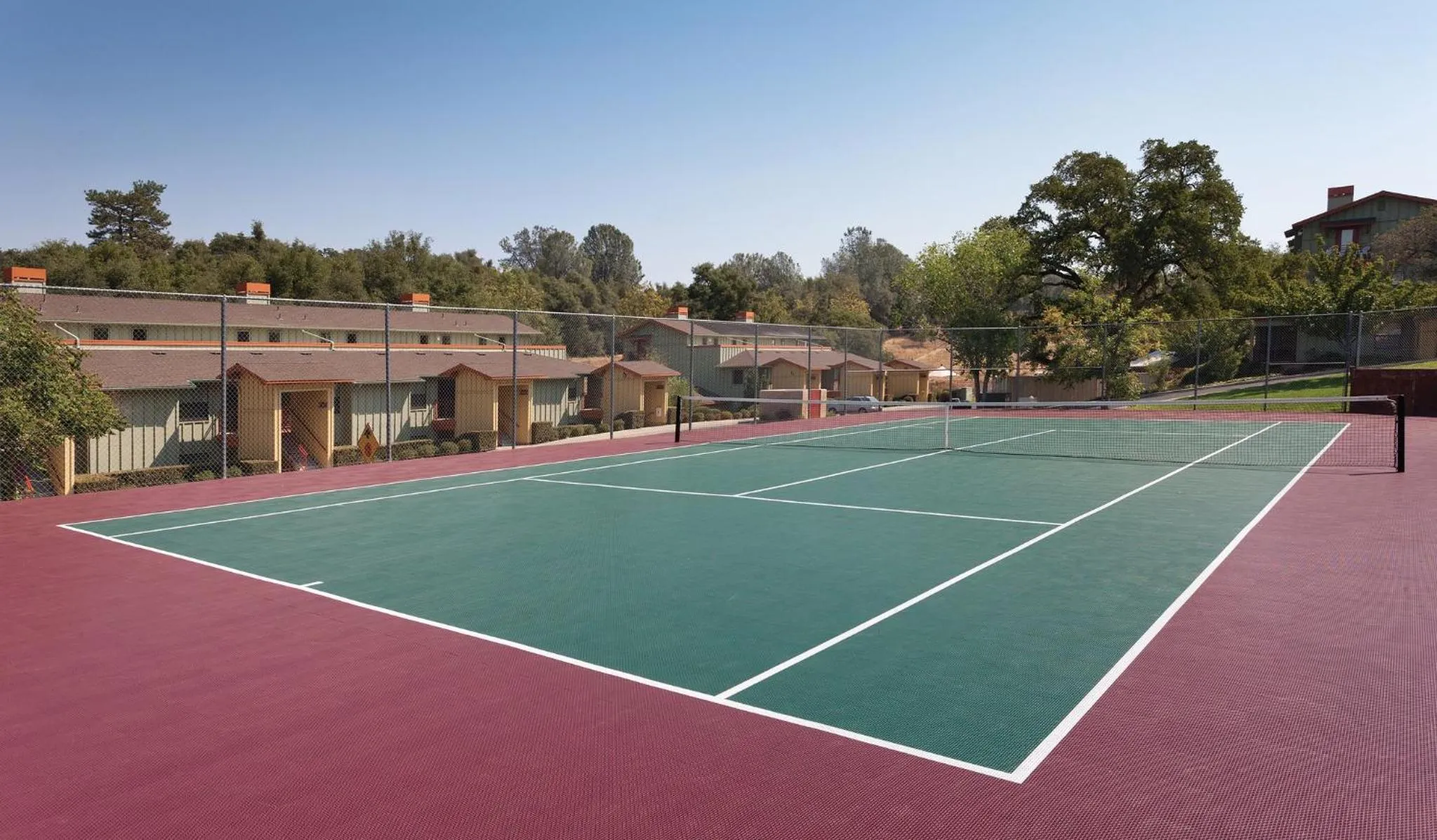 Tennis court in WorldMark Angels Camp