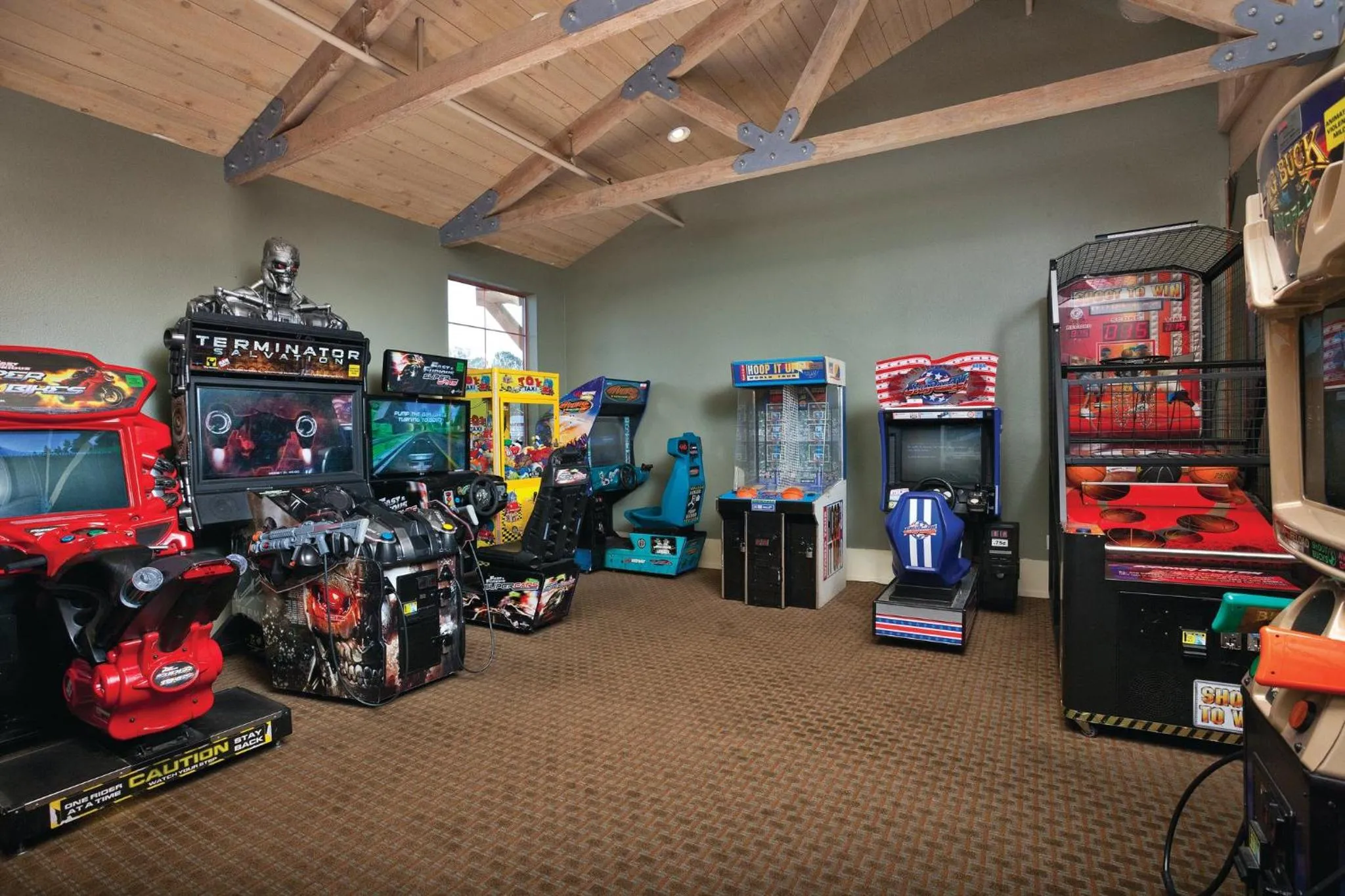 Game Room in WorldMark Angels Camp