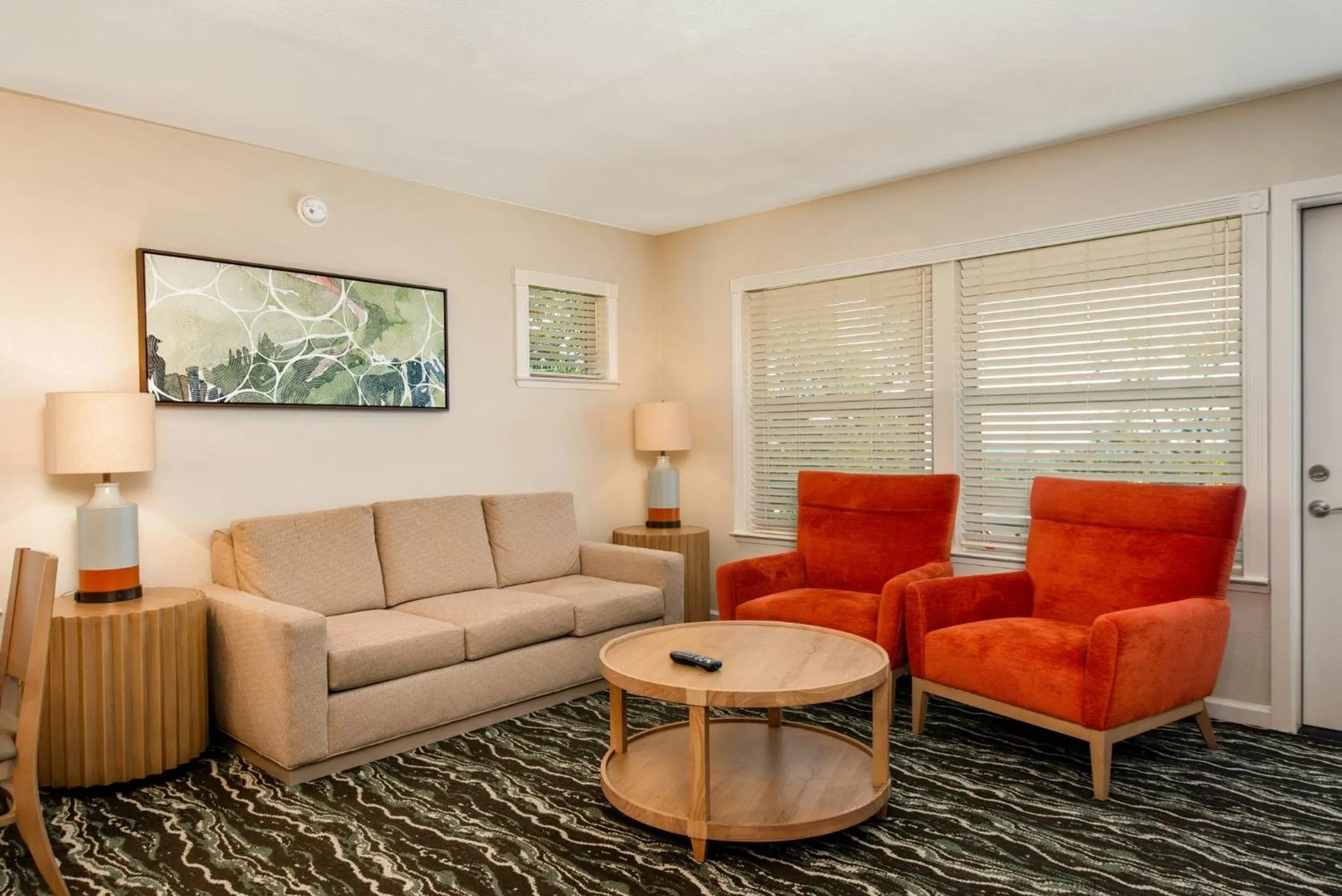 Living room in WorldMark Angels Camp