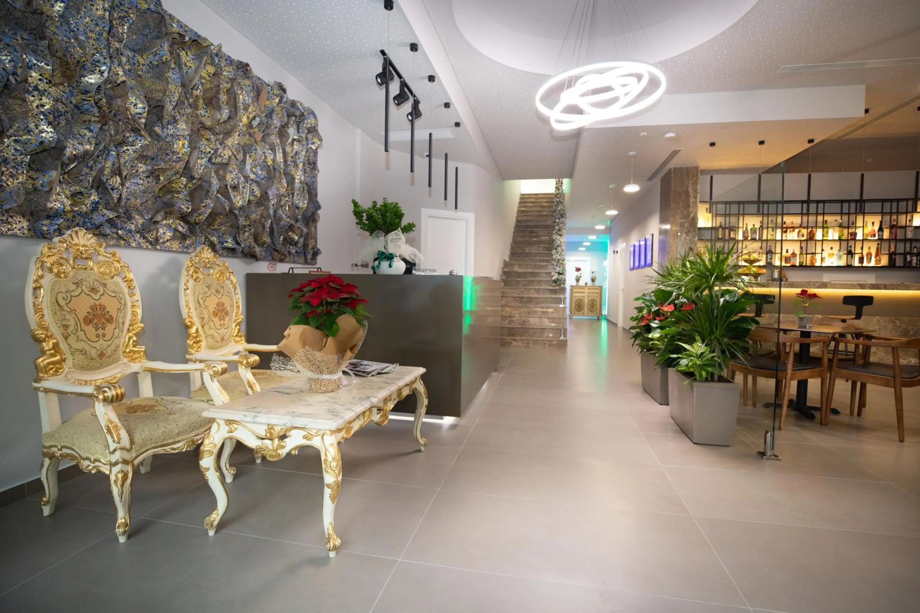 Lobby or reception in Metro Hotel Tirana