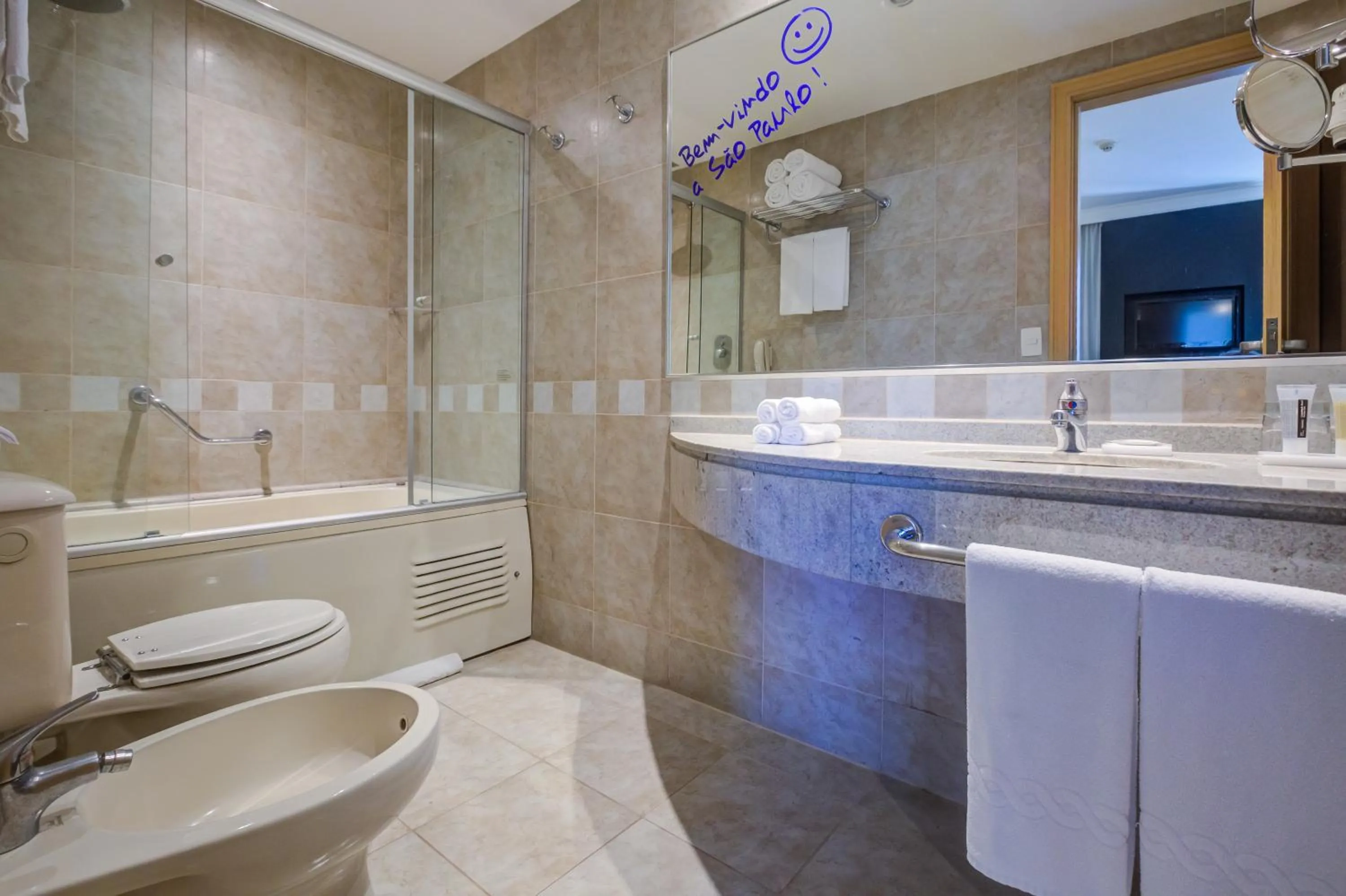 Bathroom in Park Inn by Radisson Berrini