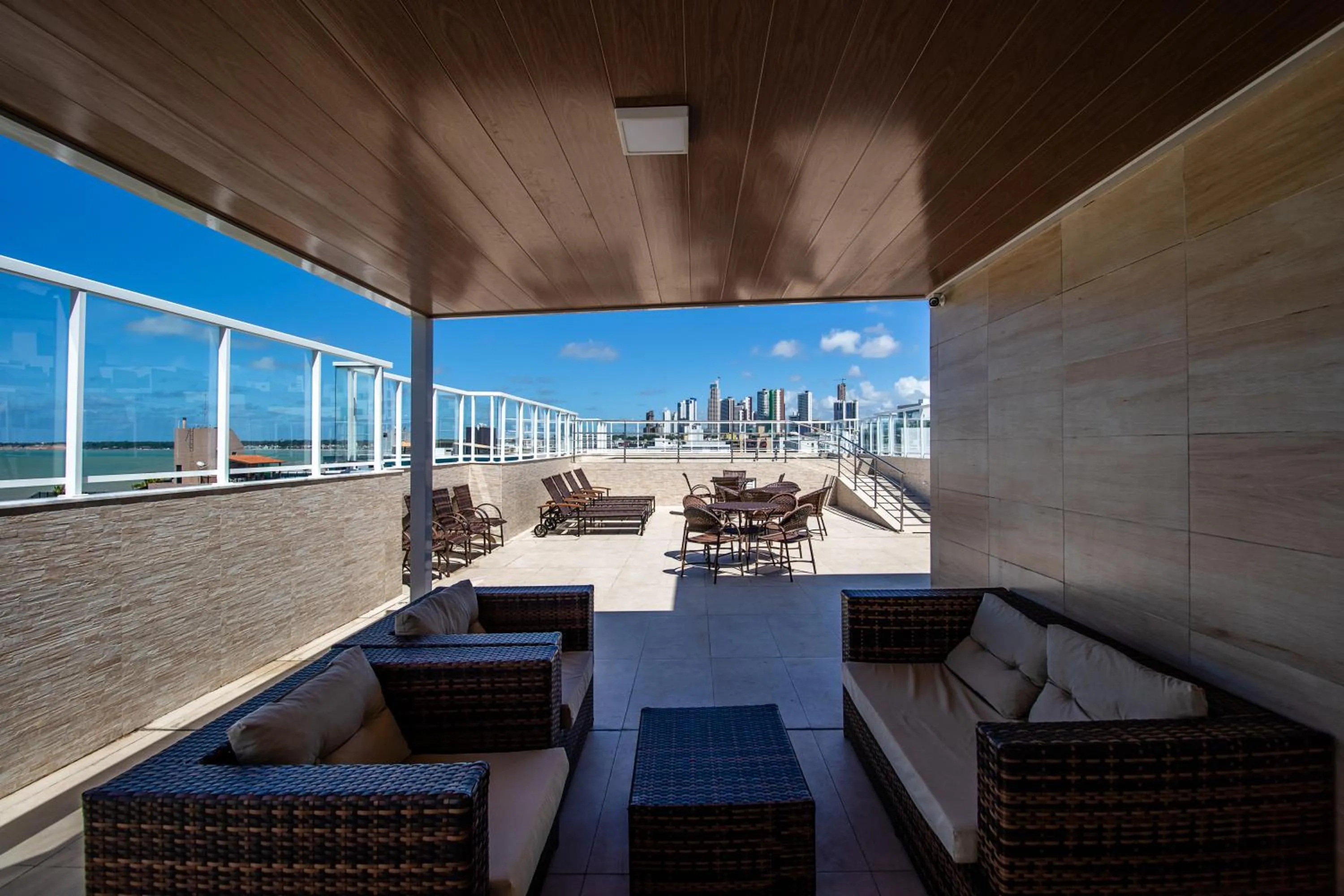 Balcony/Terrace in Tambau Beach Hotel