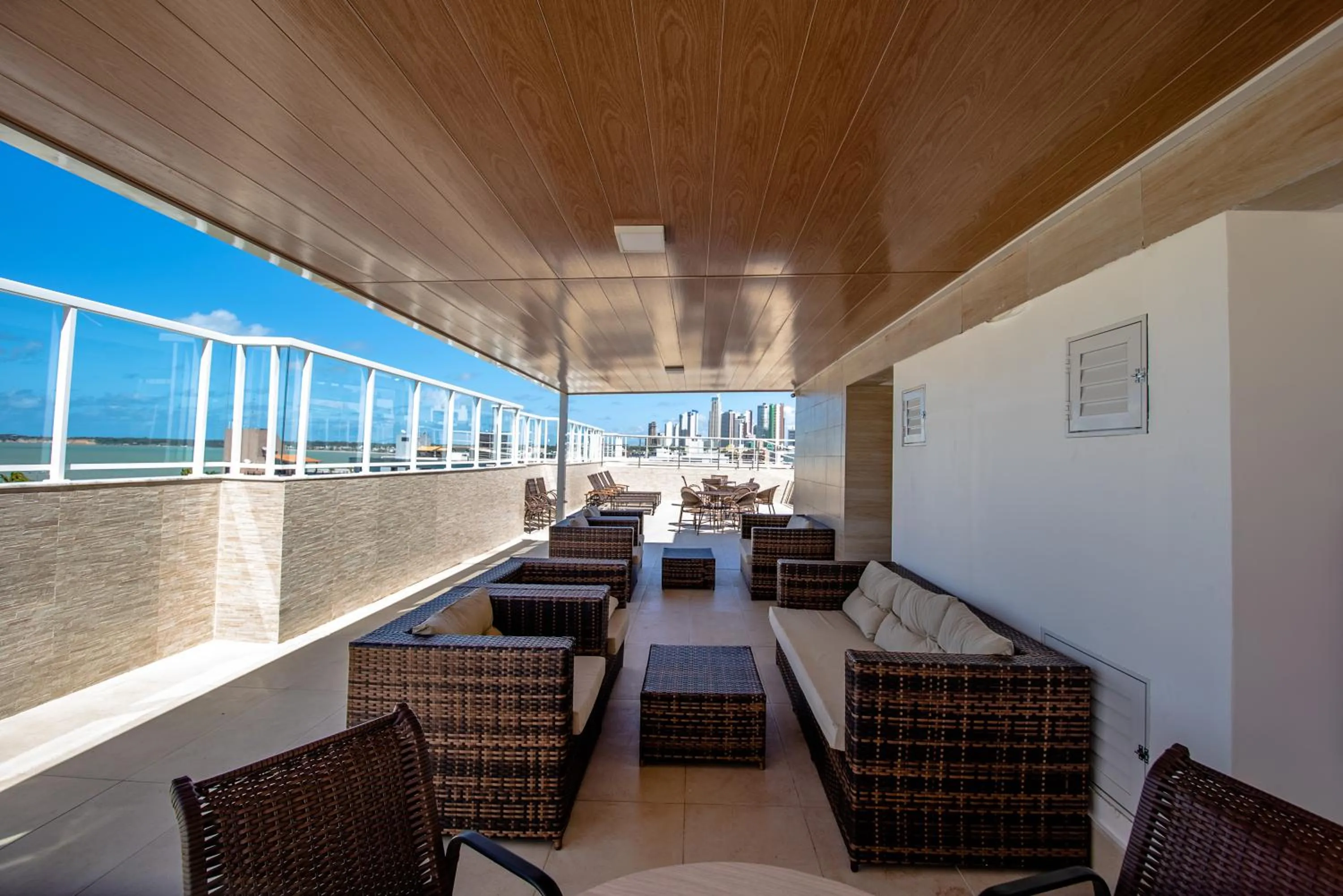 Balcony/Terrace in Tambau Beach Hotel