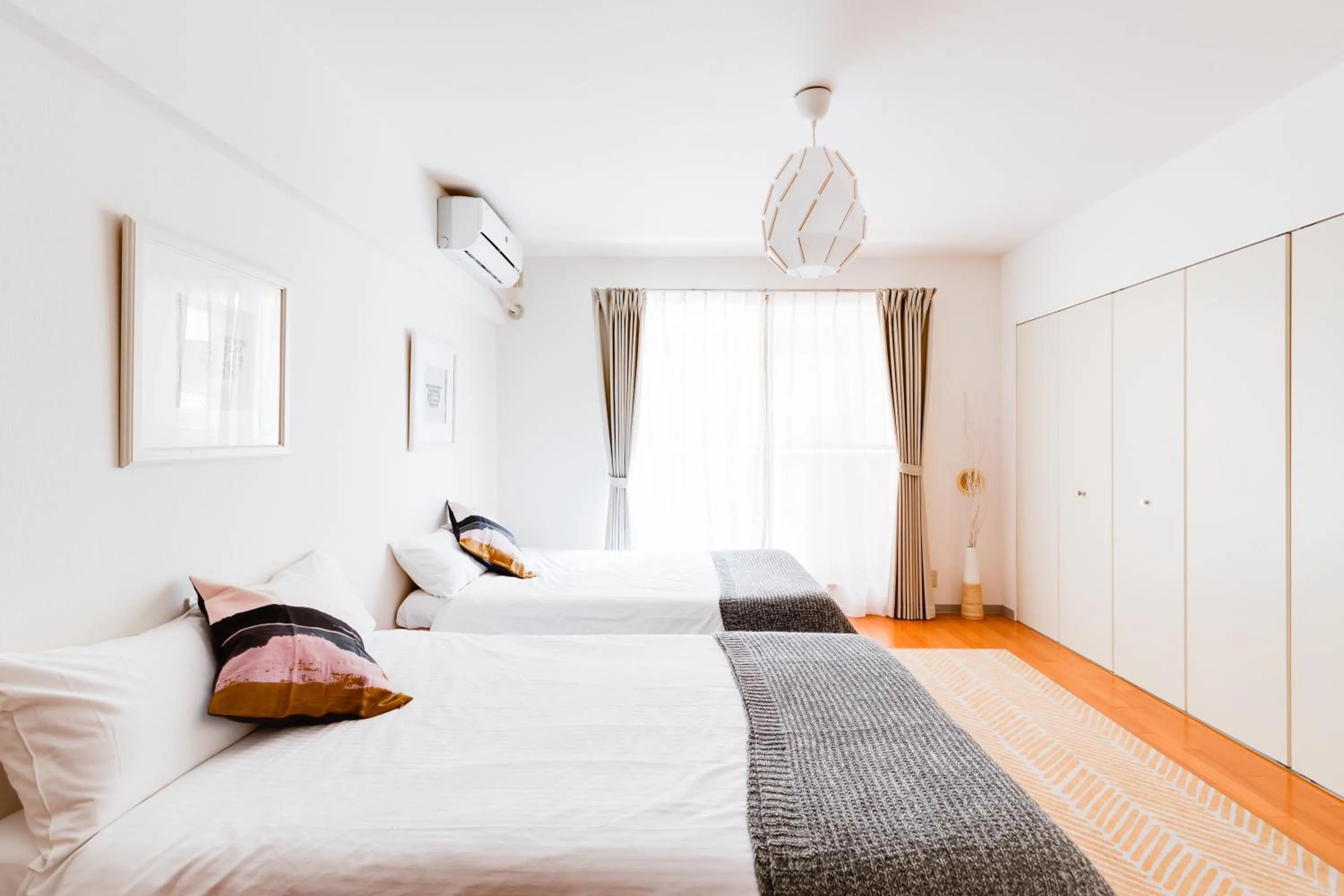 Bed in GuestHouse MIYABI