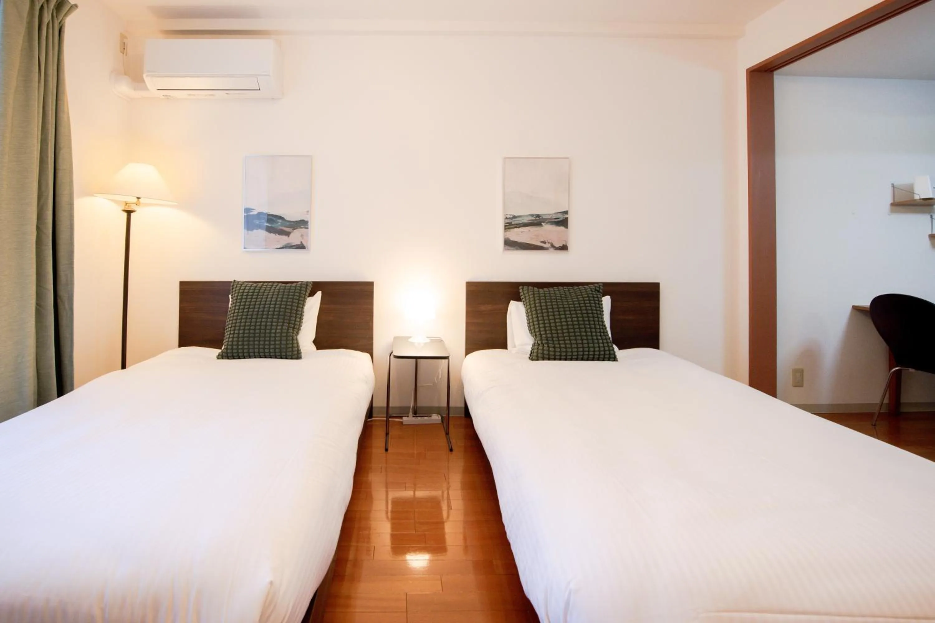 Bed in GuestHouse MIYABI