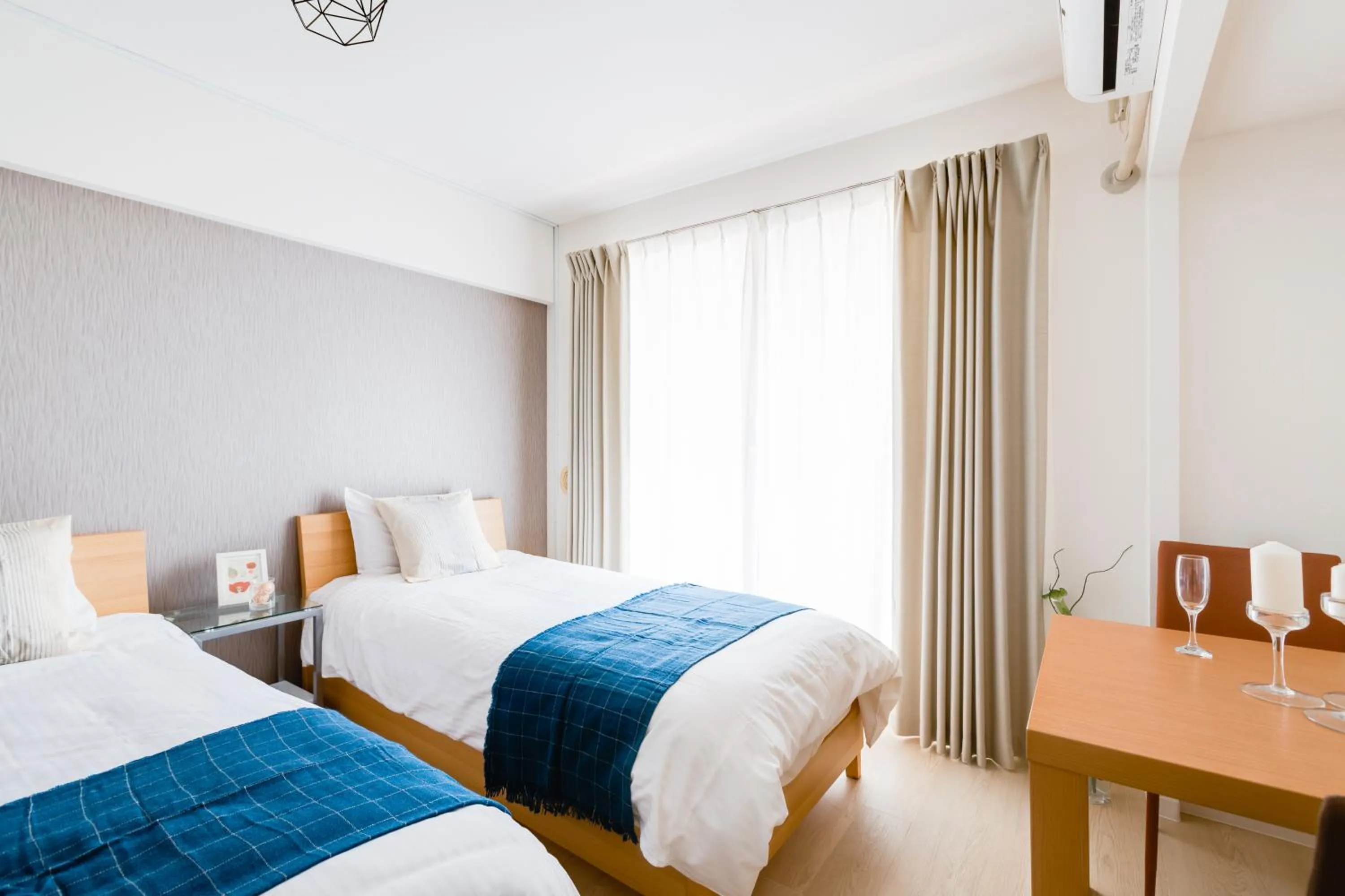 Bed in GuestHouse MIYABI