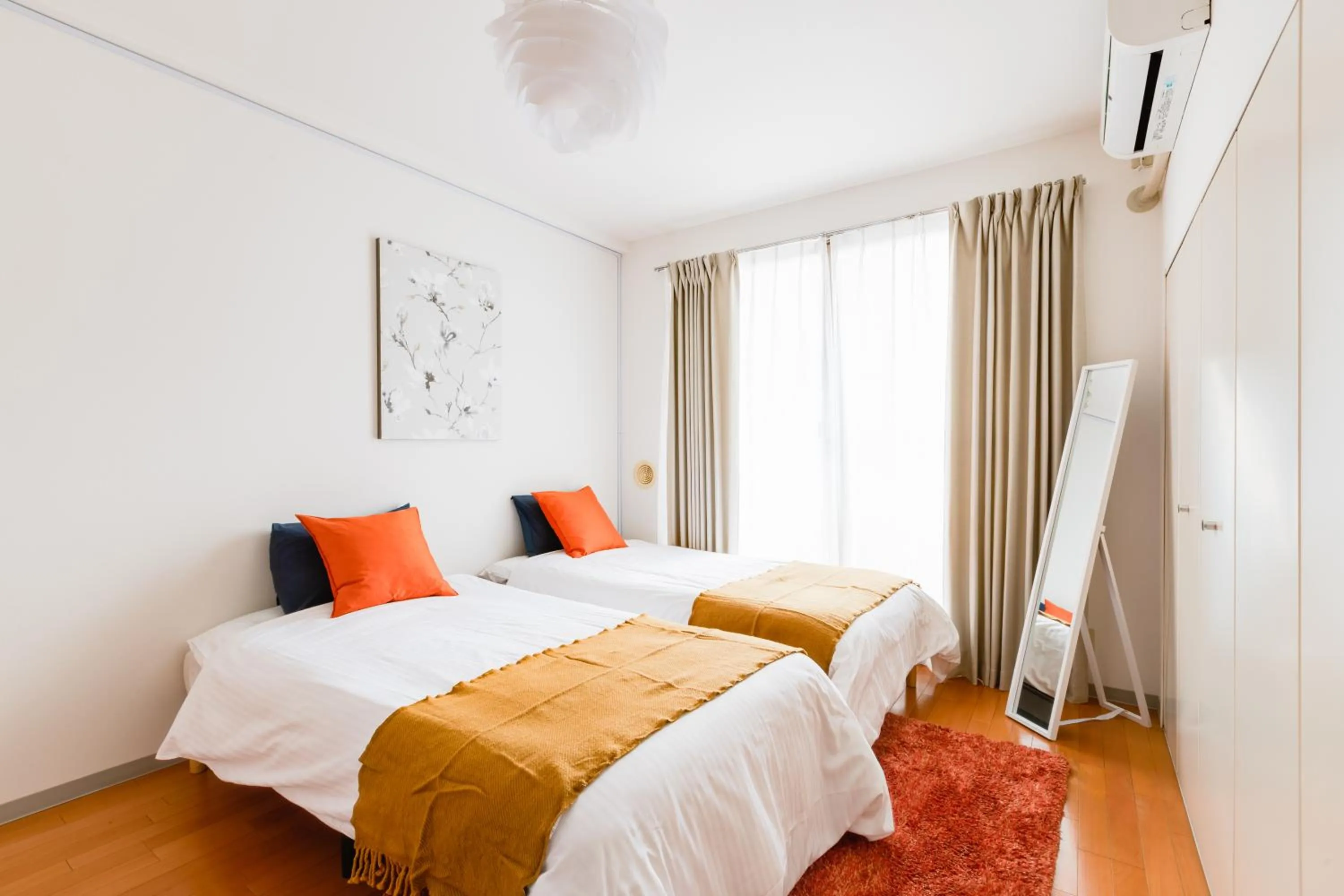 Bed in GuestHouse MIYABI