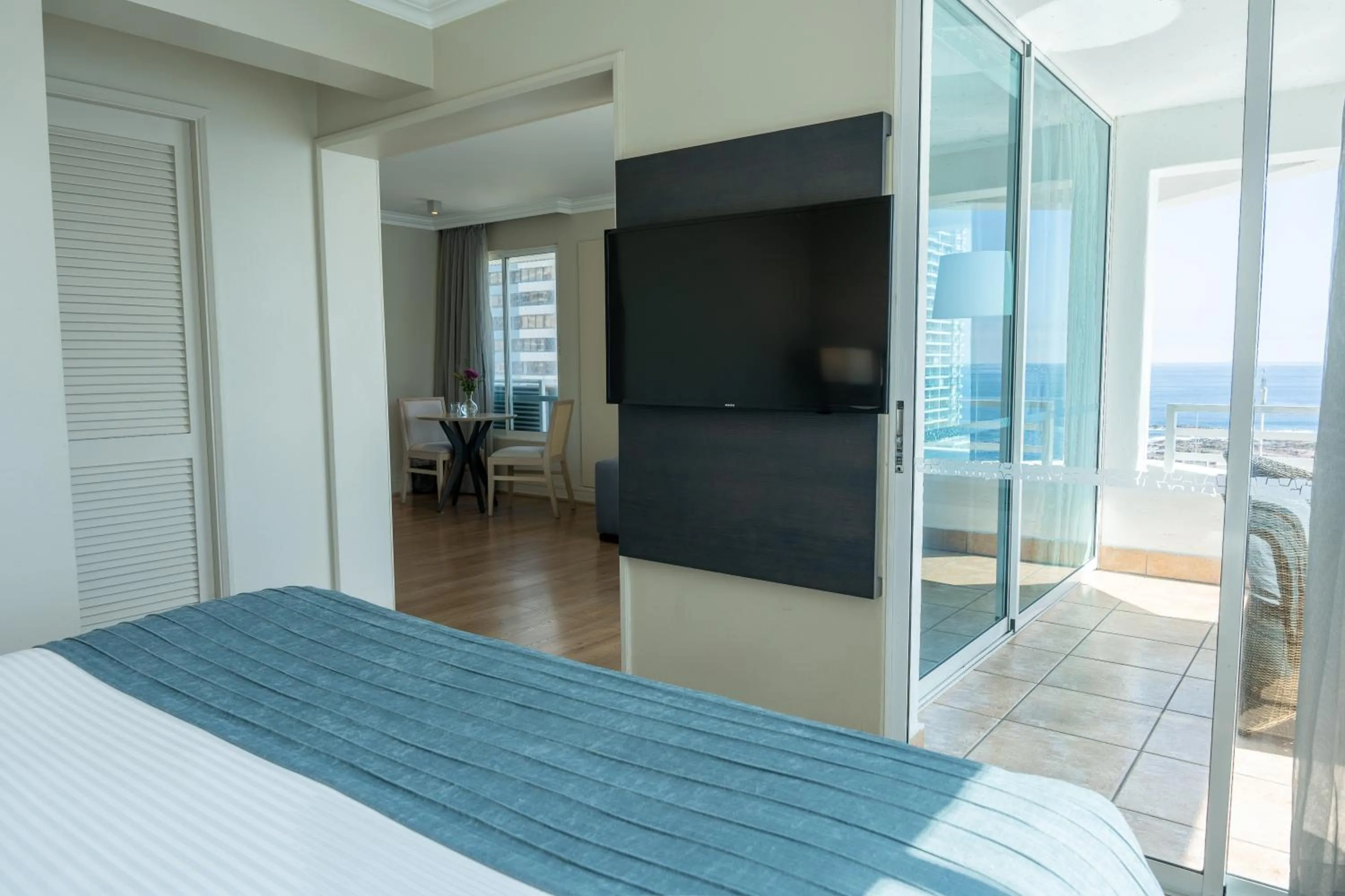 Bed in Terrado Suites Iquique