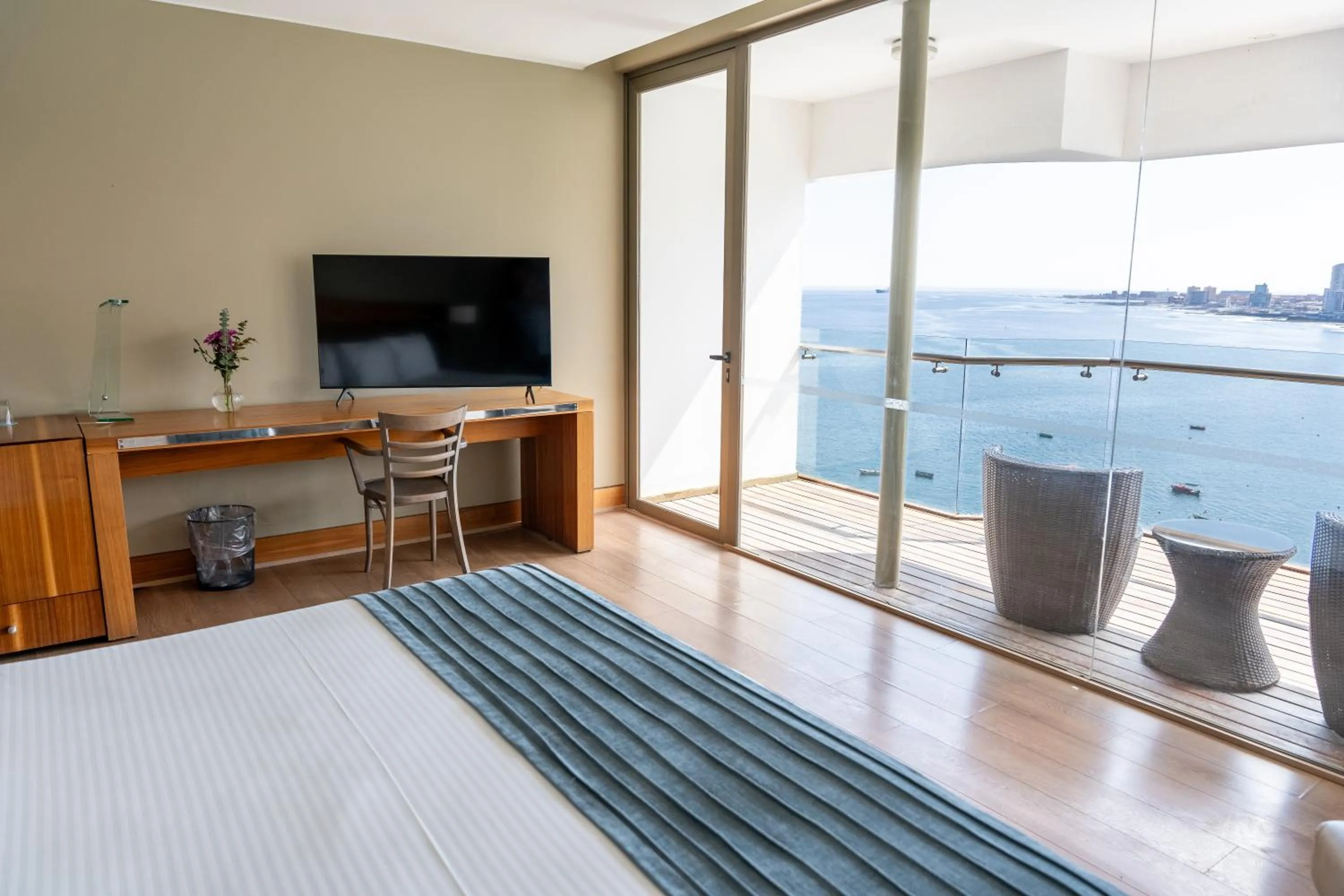 Bed in Terrado Suites Iquique