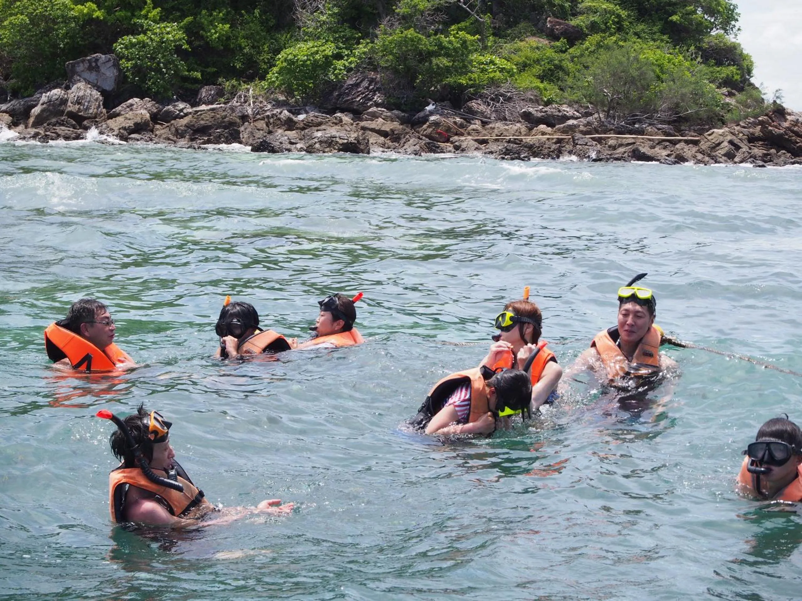 Fishing in Samed Runa Village