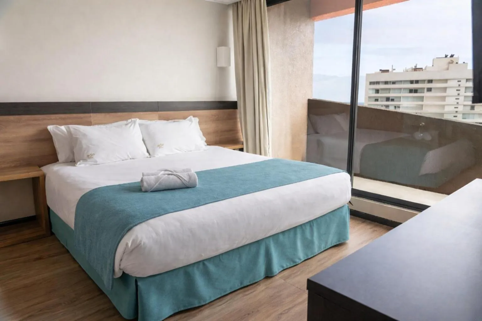 Bed in Studio 56 Apart Hotel by Terrado Iquique
