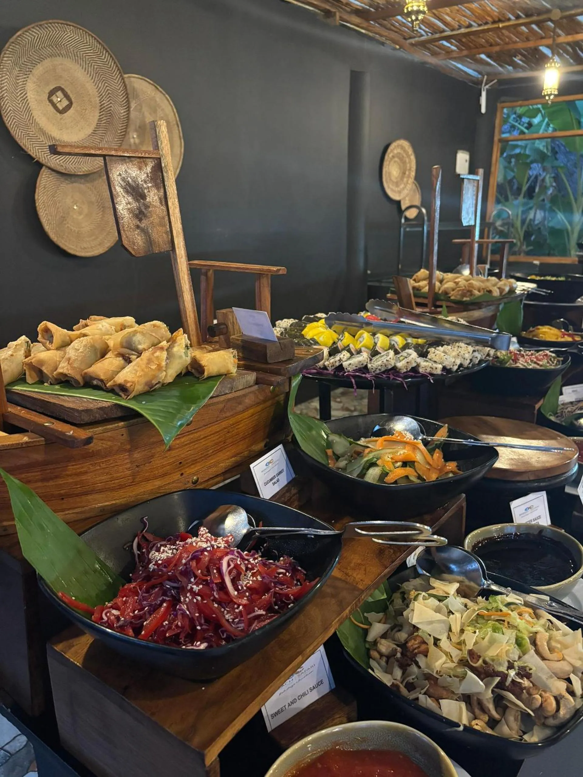 Food in Paradise Beach Resort & Spa