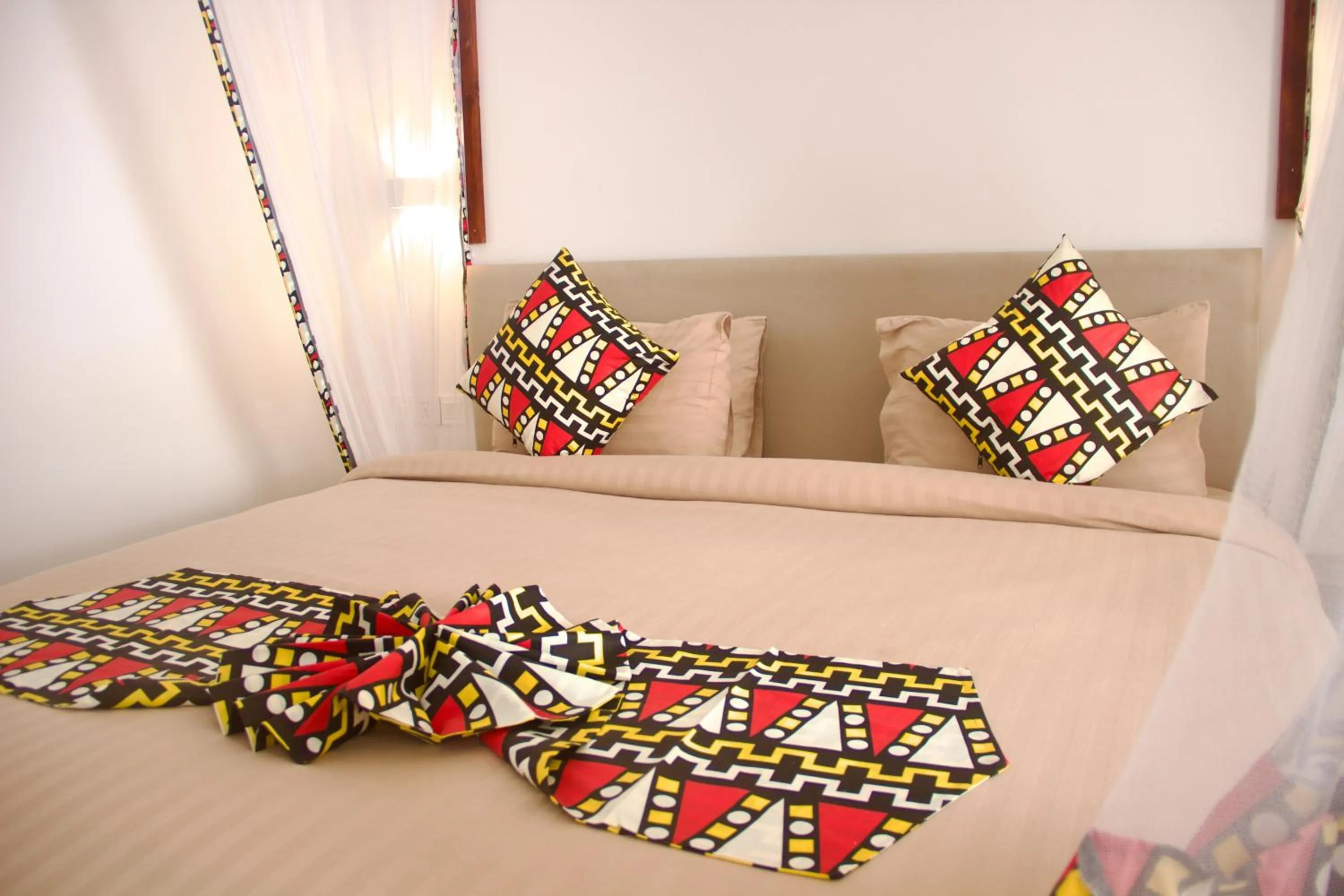 Bed in Paradise Beach Resort & Spa