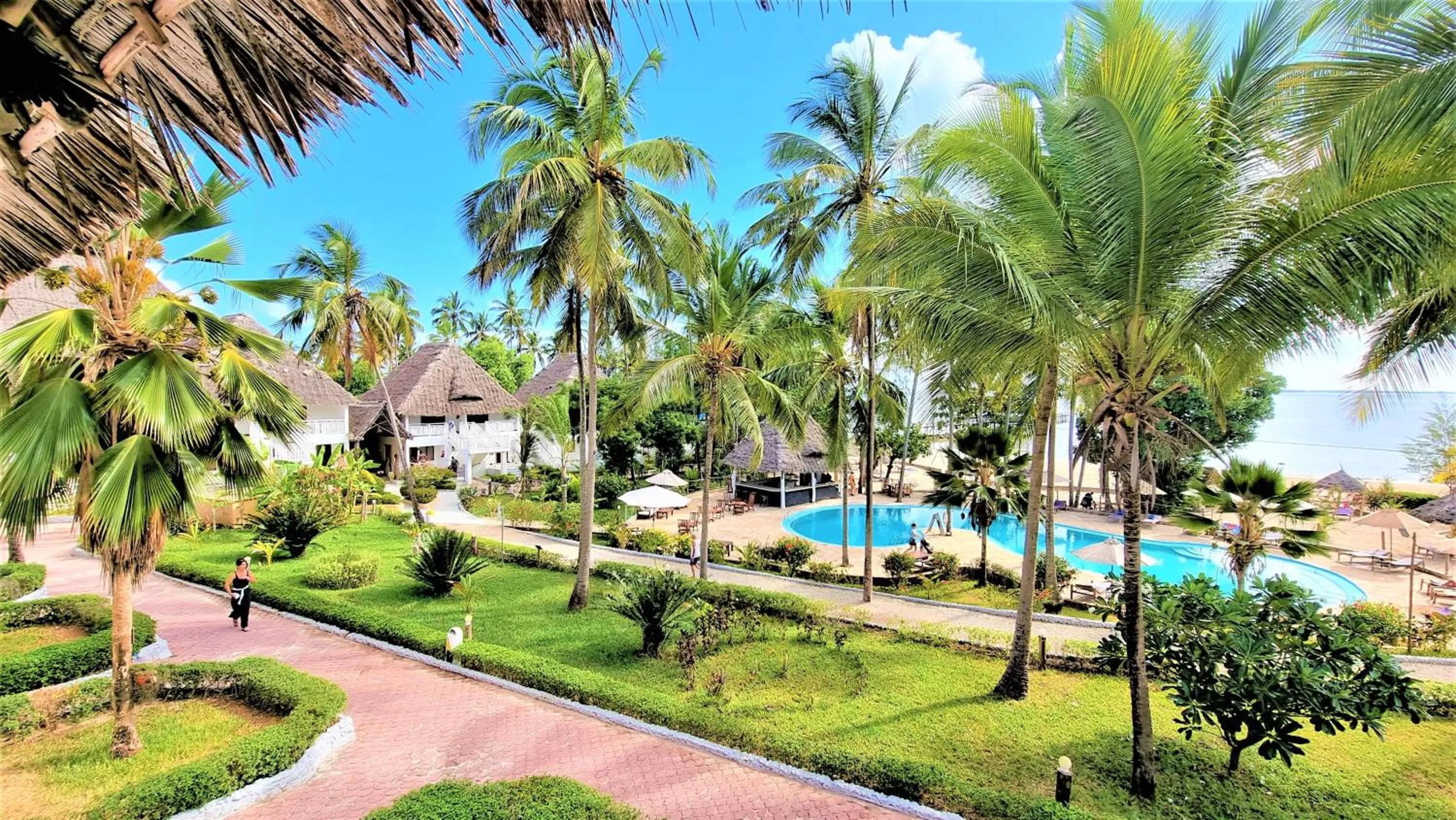 Pool view in Paradise Beach Resort & Spa