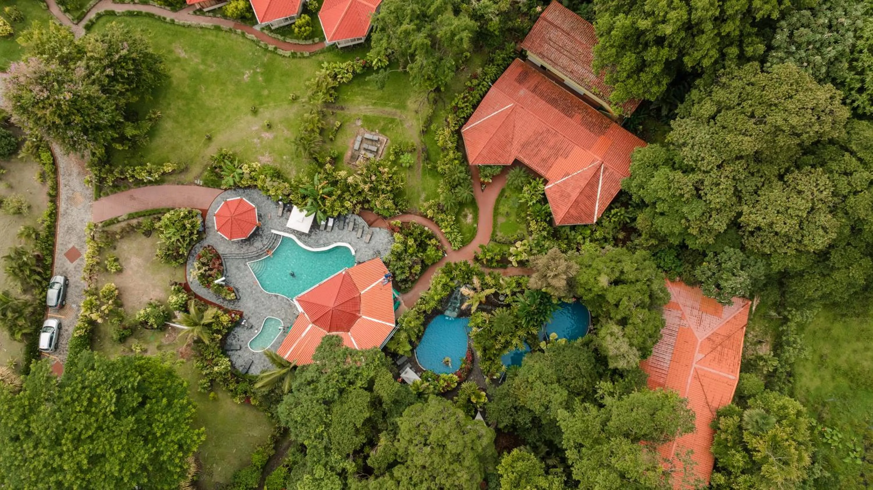 Swimming pool in Montaña de fuego Mountain Resort & Spa