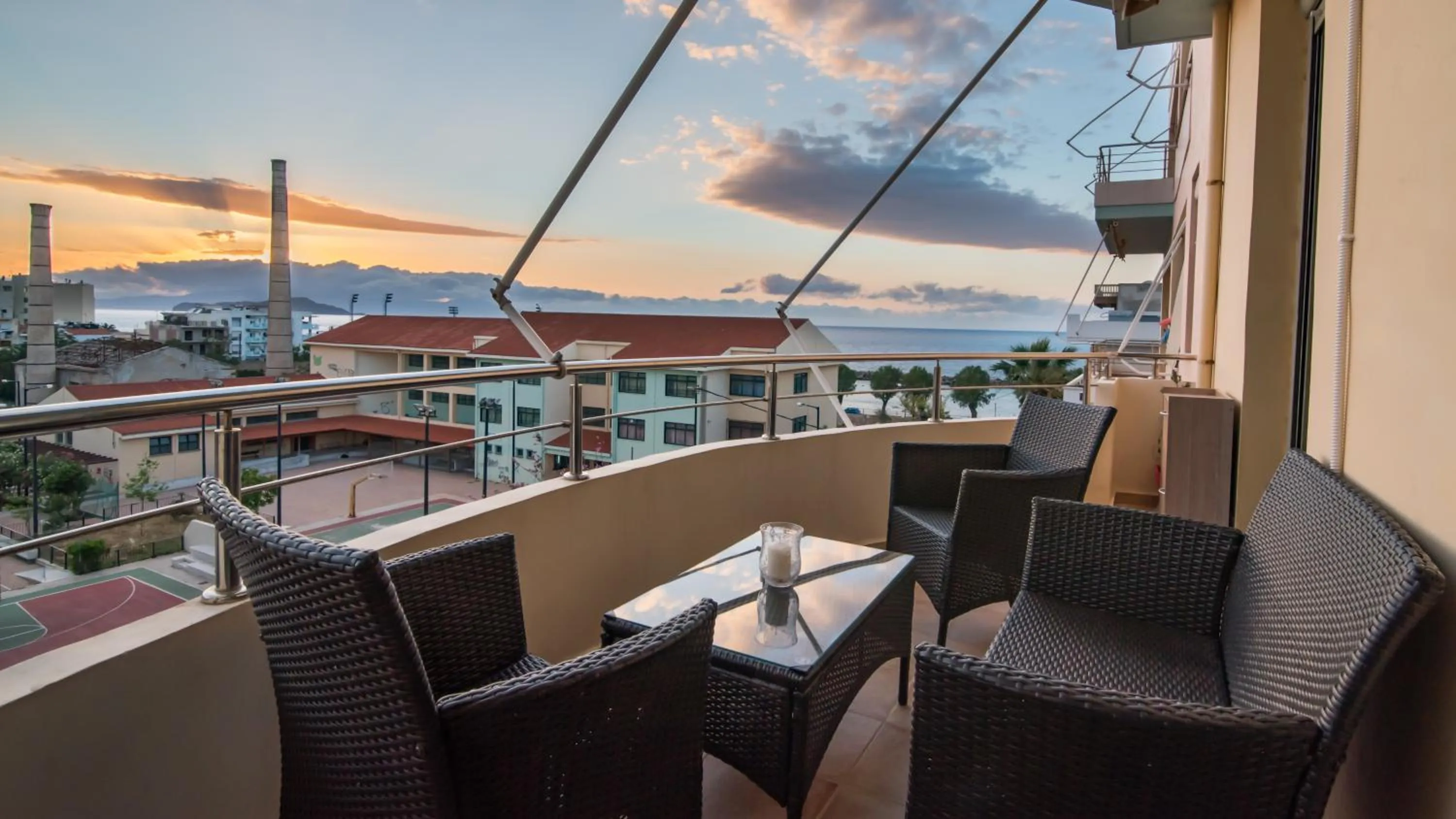 Balcony/Terrace in Pilot Lux Apartment