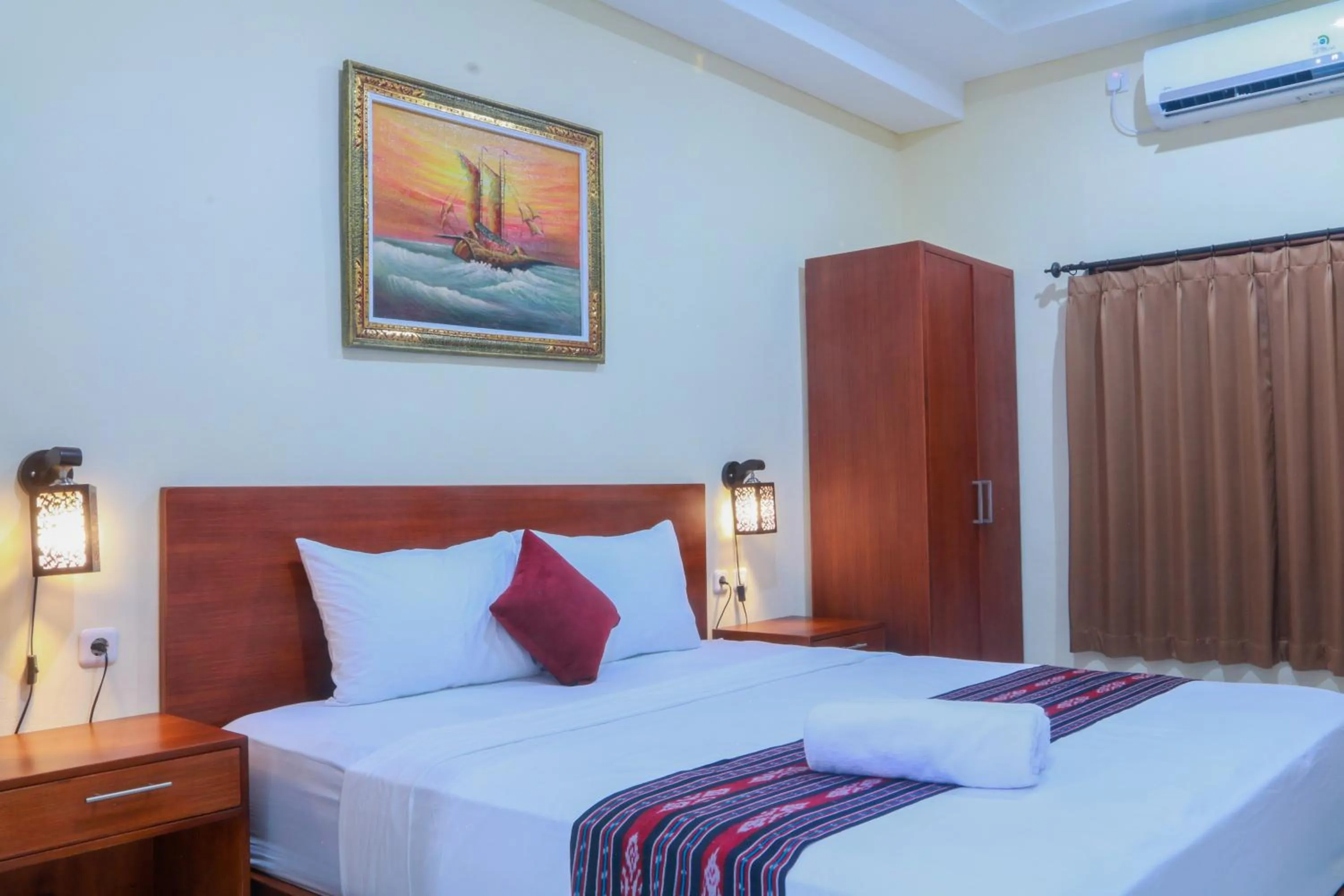 Bed in Sekar Waru Homestay