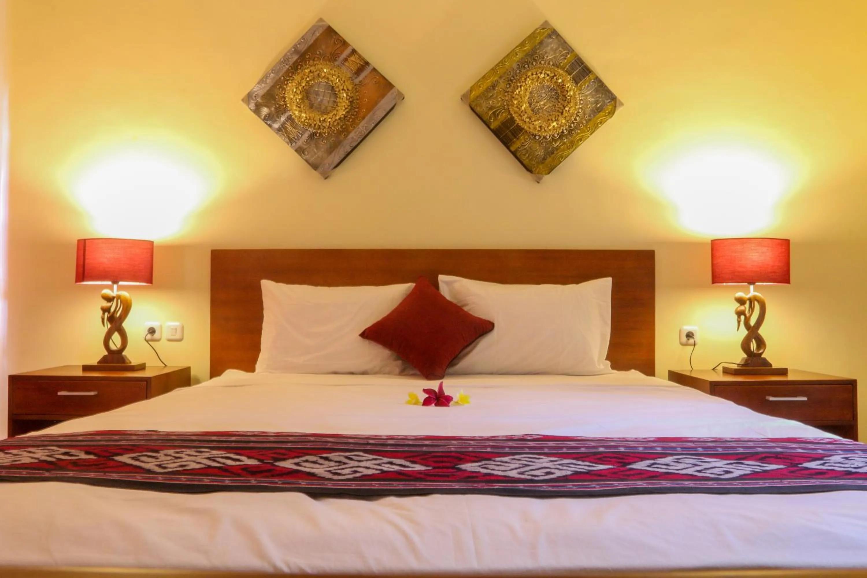 Bed in Sekar Waru Homestay