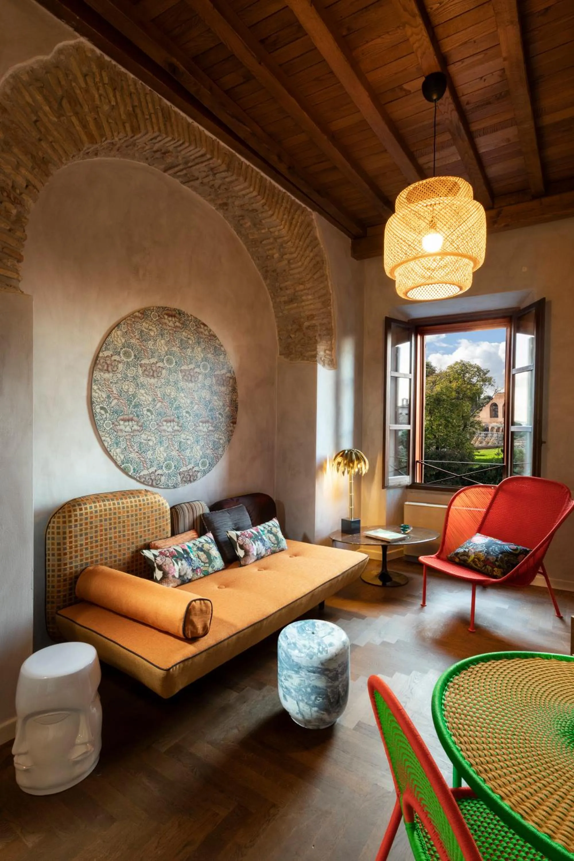 Living room in Palm Suites - Small Luxury Hotels of the World