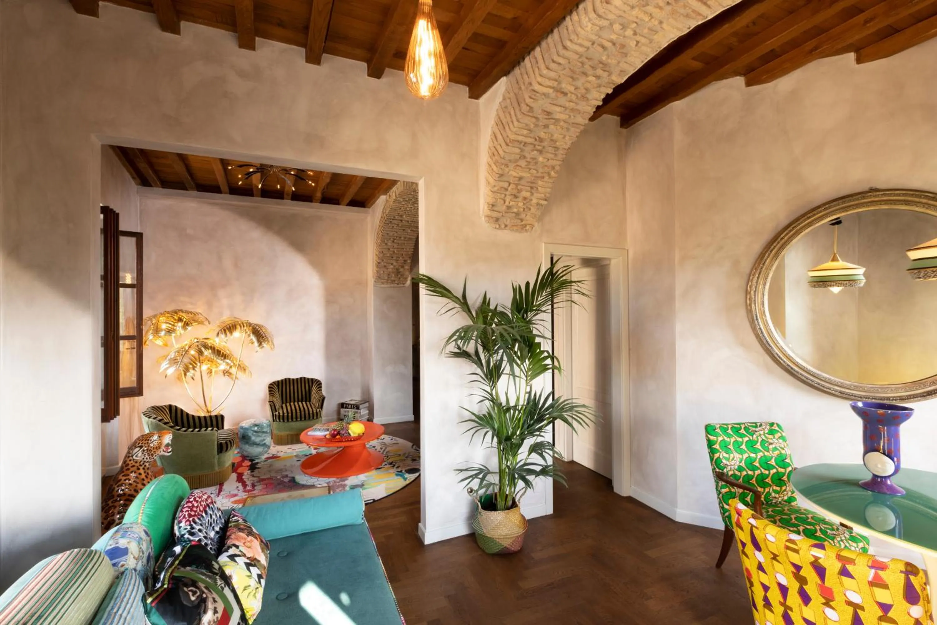 Living room in Palm Suites - Small Luxury Hotels of the World