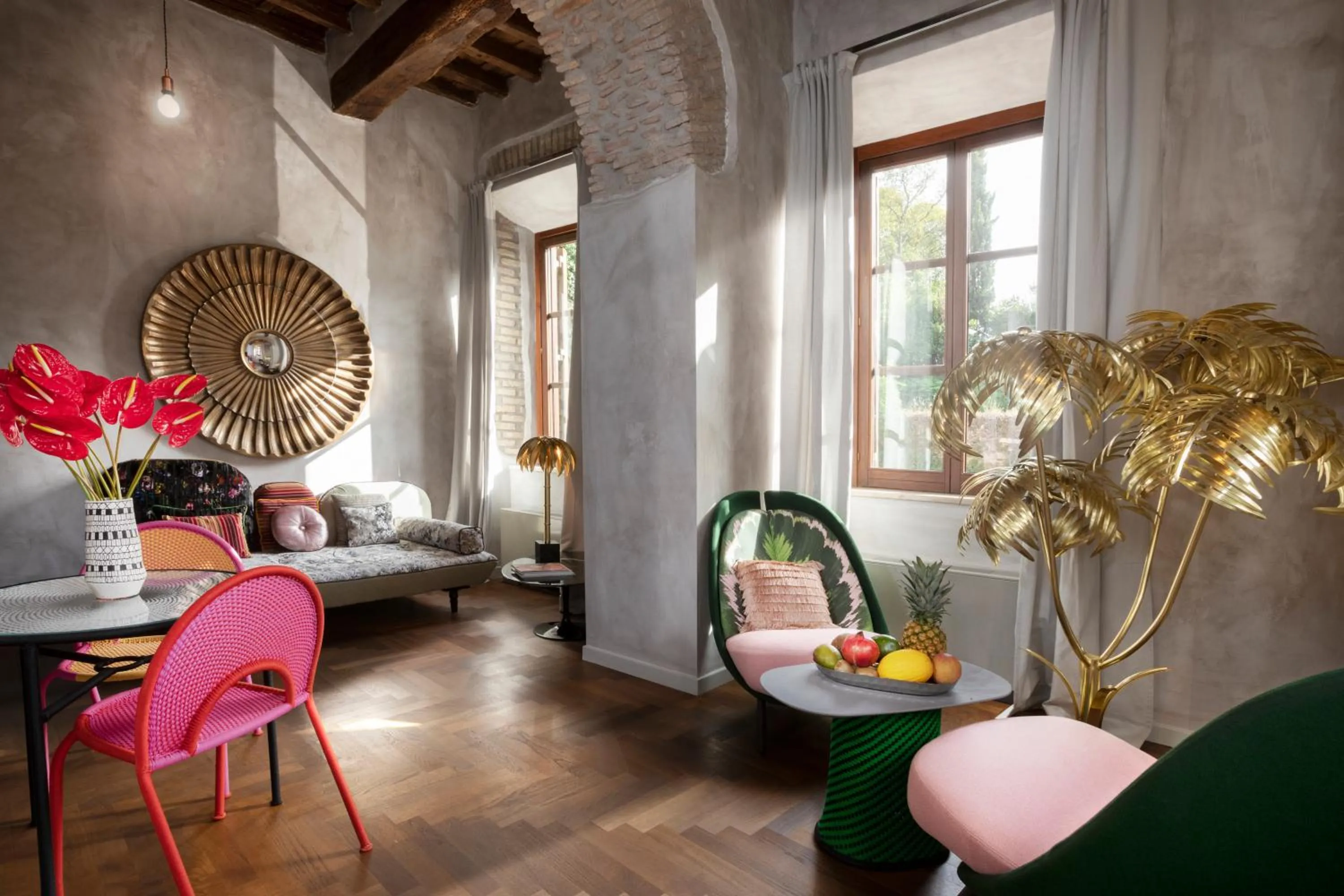 Living room in Palm Suites - Small Luxury Hotels of the World