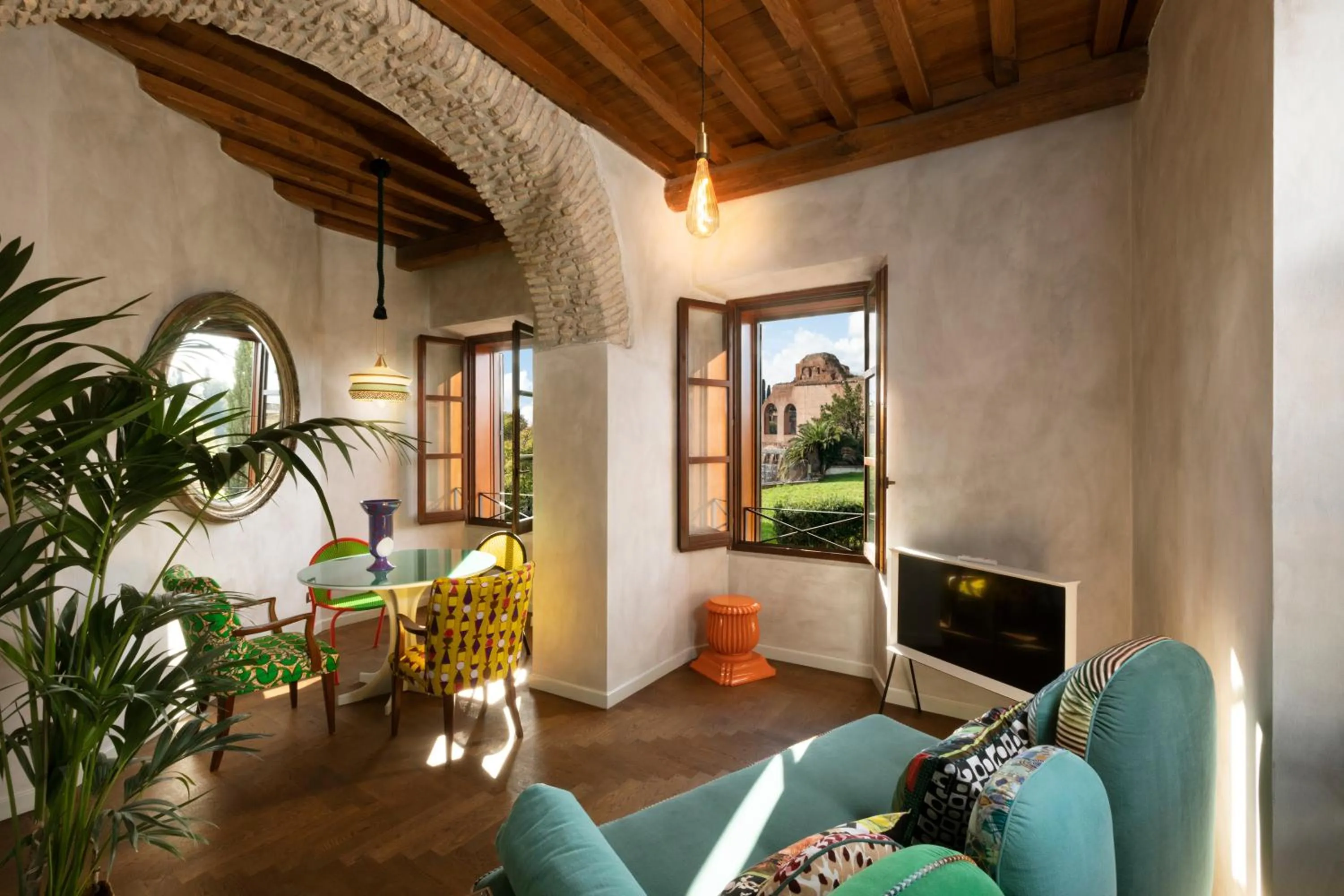 Living room in Palm Suites - Small Luxury Hotels of the World