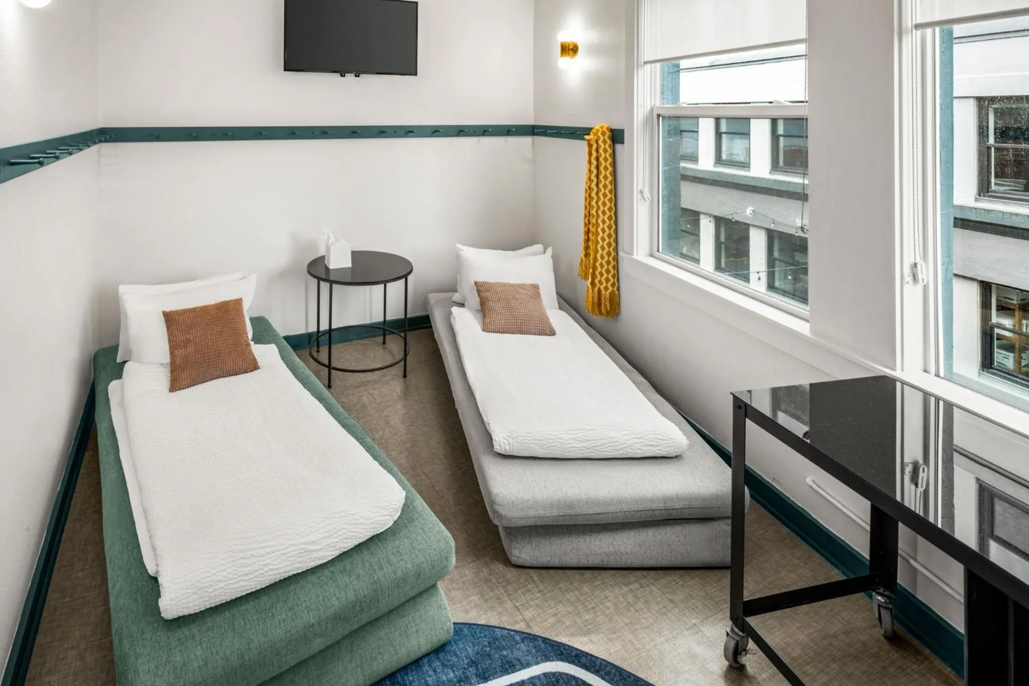 Bed in Silverbow Inn