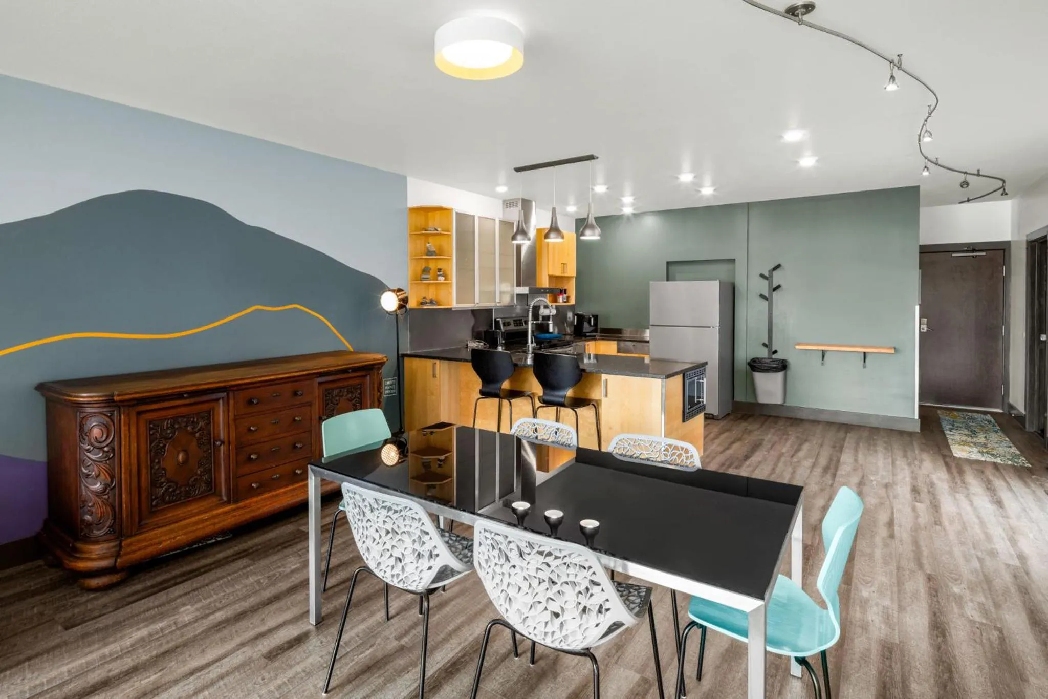 Kitchen or kitchenette in Silverbow Inn