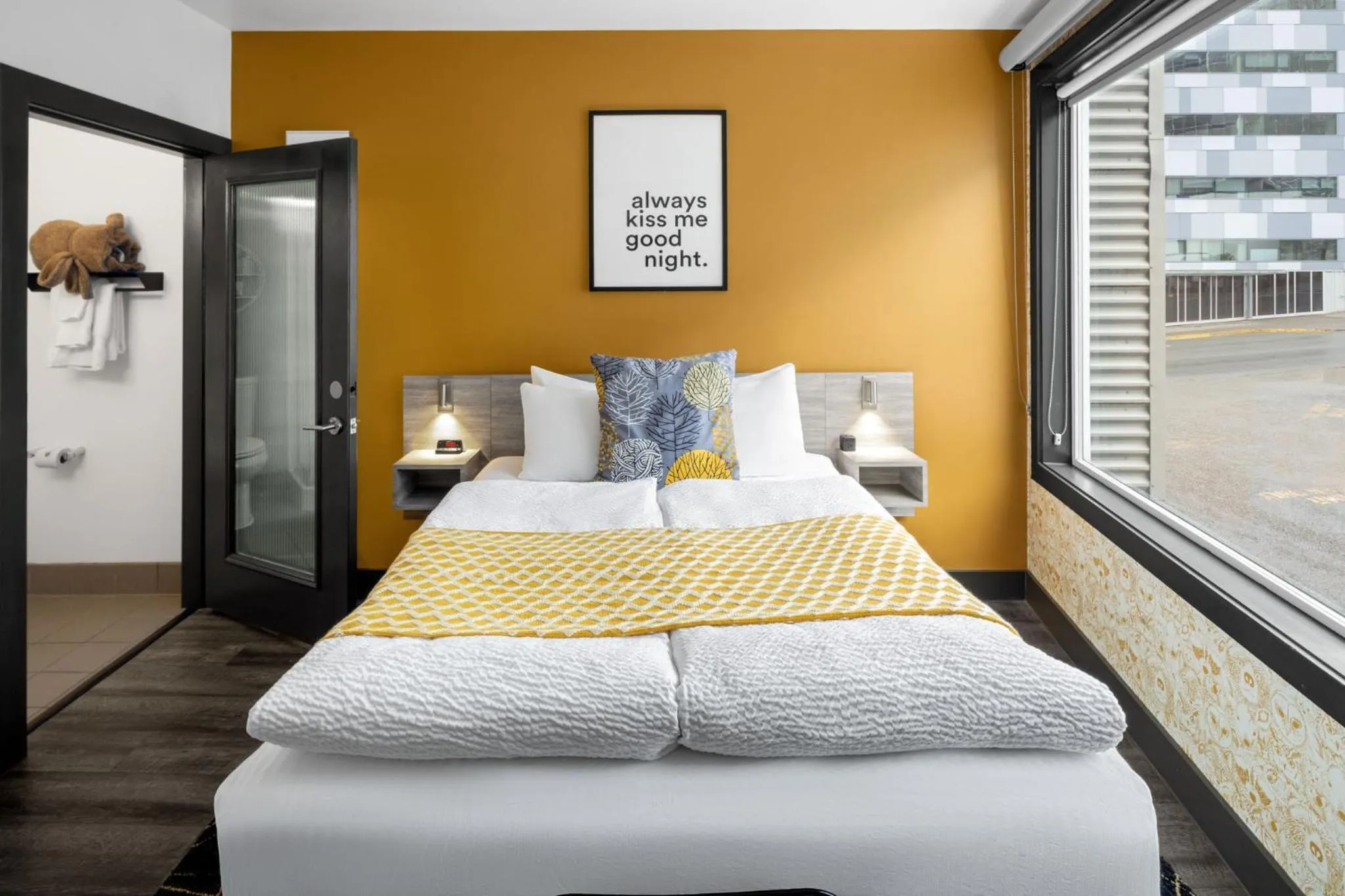 Bed in Silverbow Inn