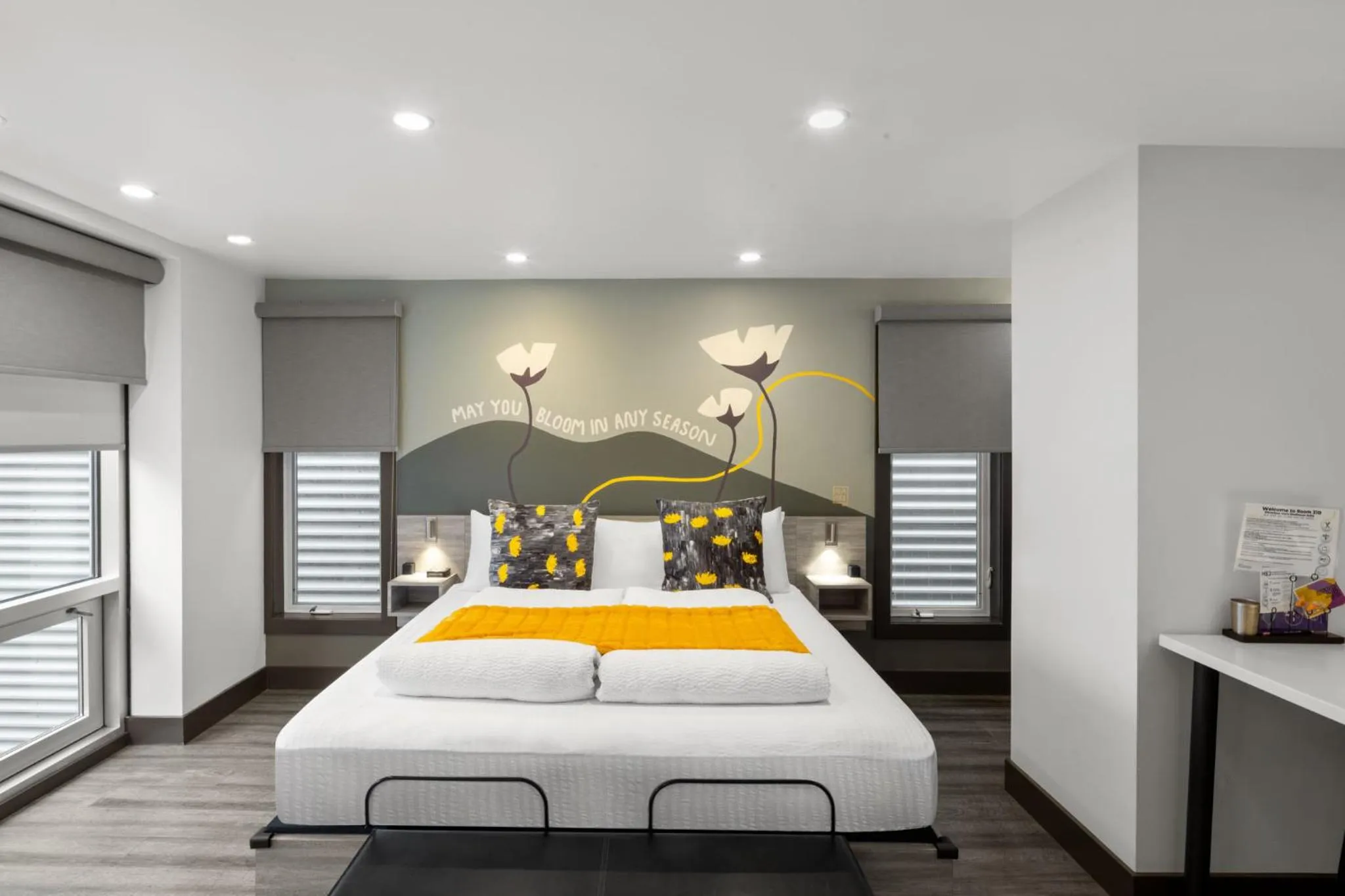 Bed in Silverbow Inn