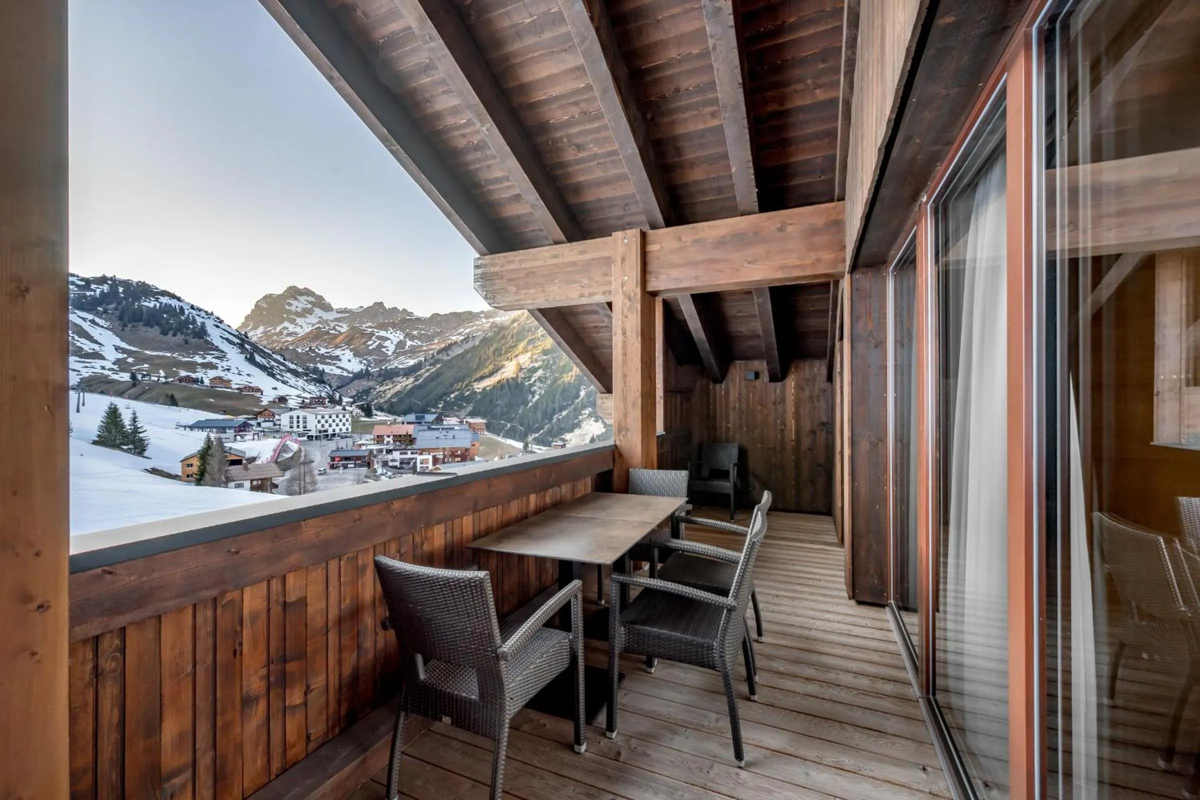 View (from property/room) in AlpenParks Hotel & Apartment Arlberg Warth mit Pool