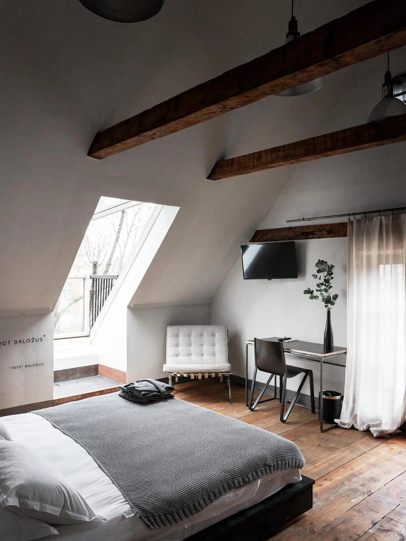 Photo of the whole room, Bed in Noliktava No 5