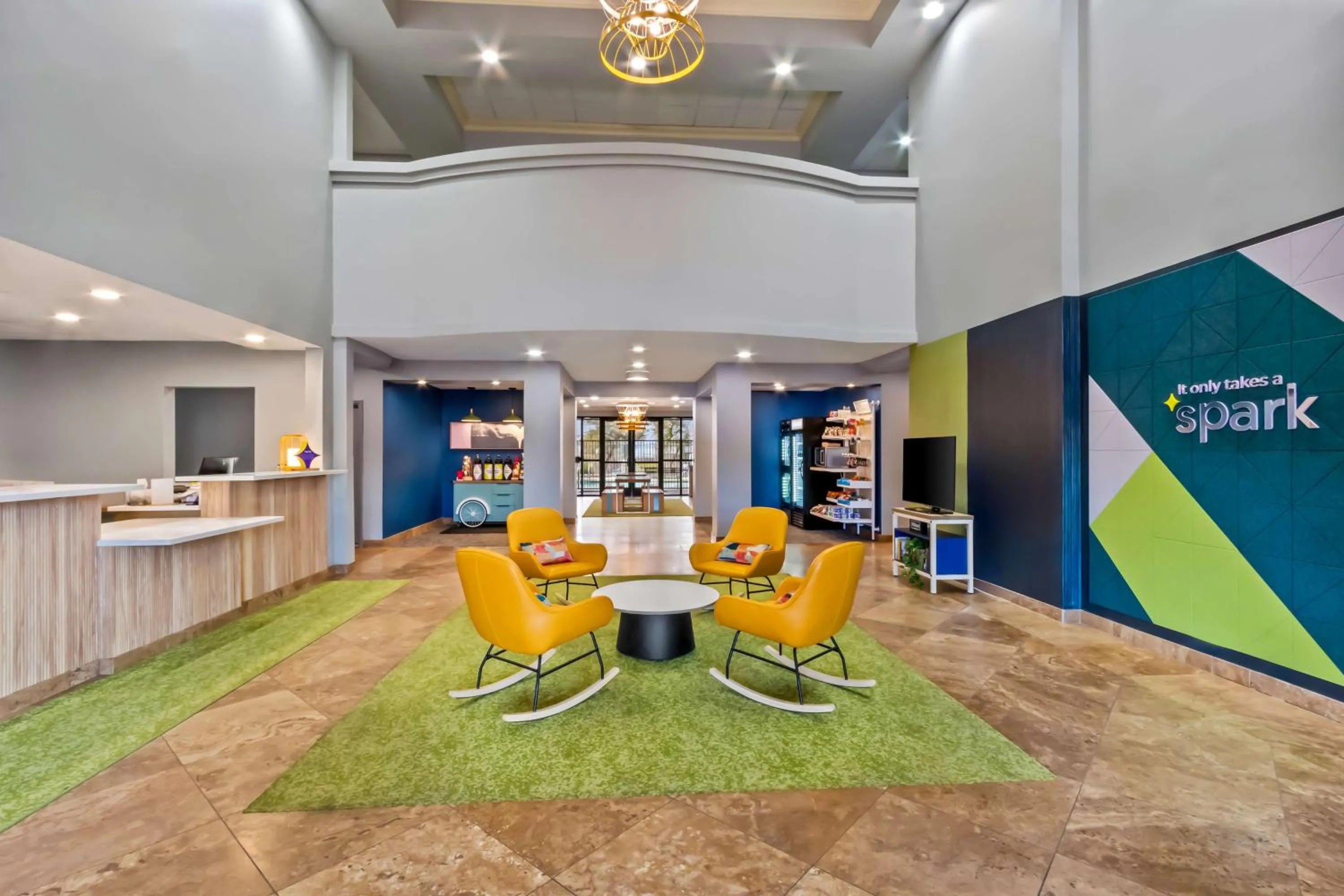 Lobby or reception in Legacy Inn & Suites