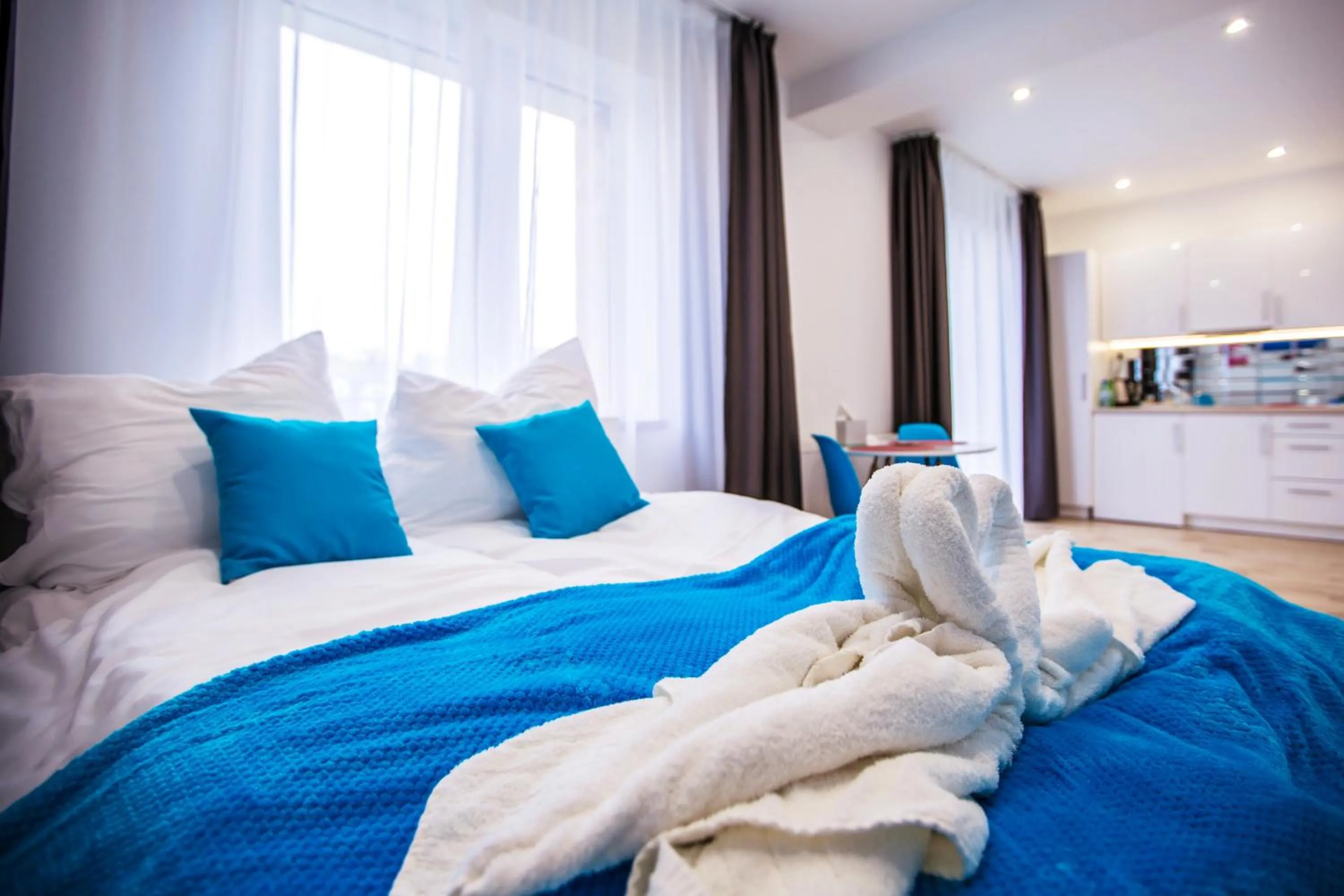 Photo of the whole room, Bed in Adonis Apartments