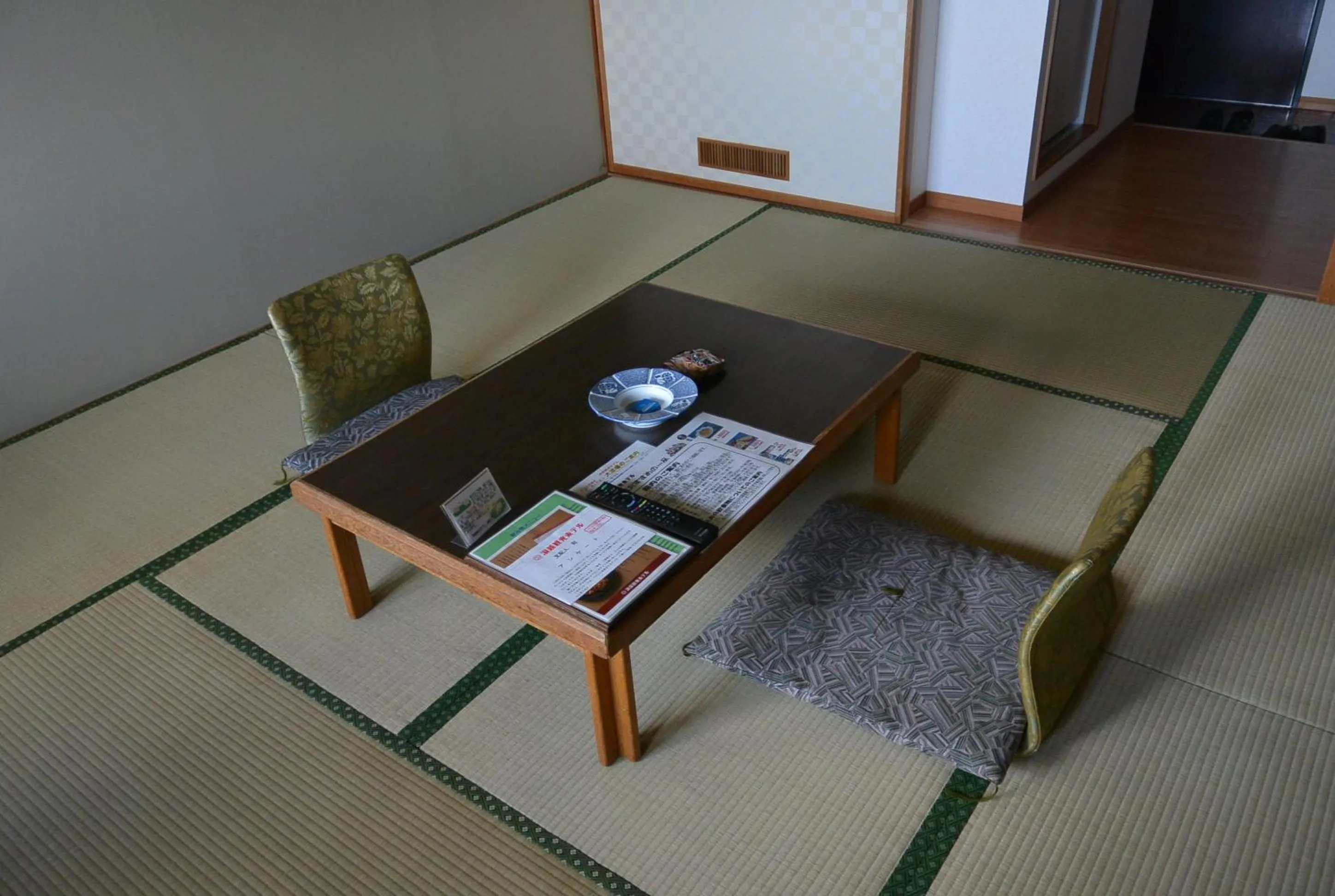 Seating area in Toya Kanko Hotel