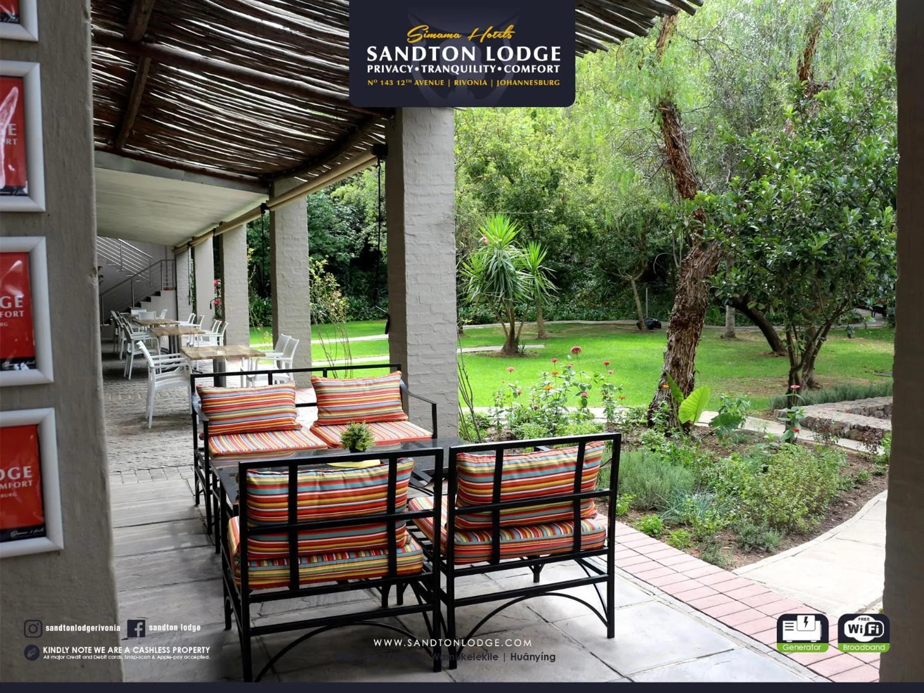 Balcony/Terrace in Sandton Lodge Rivonia