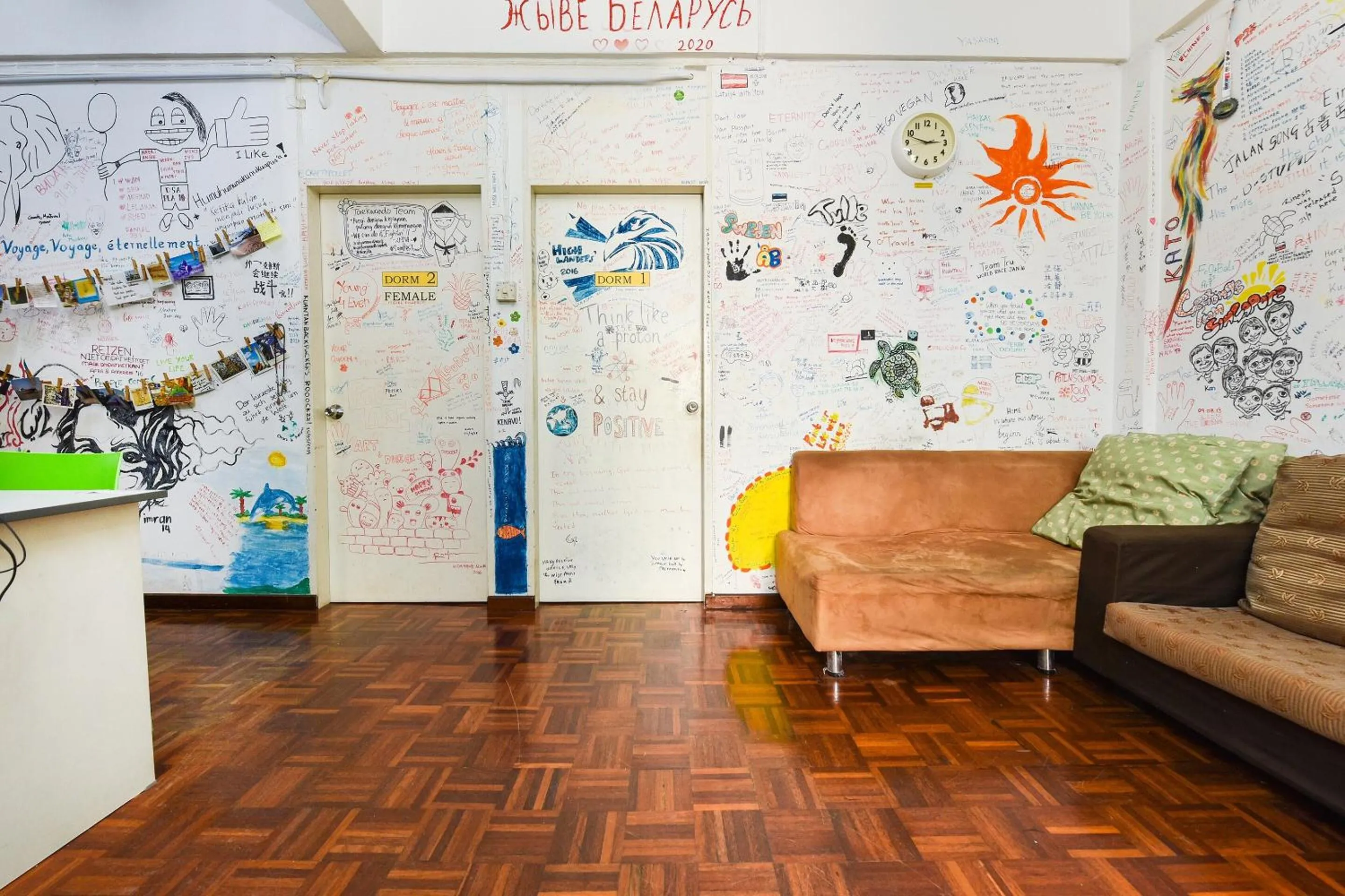 Lobby or reception in Hotel O Kuantan Backpackers