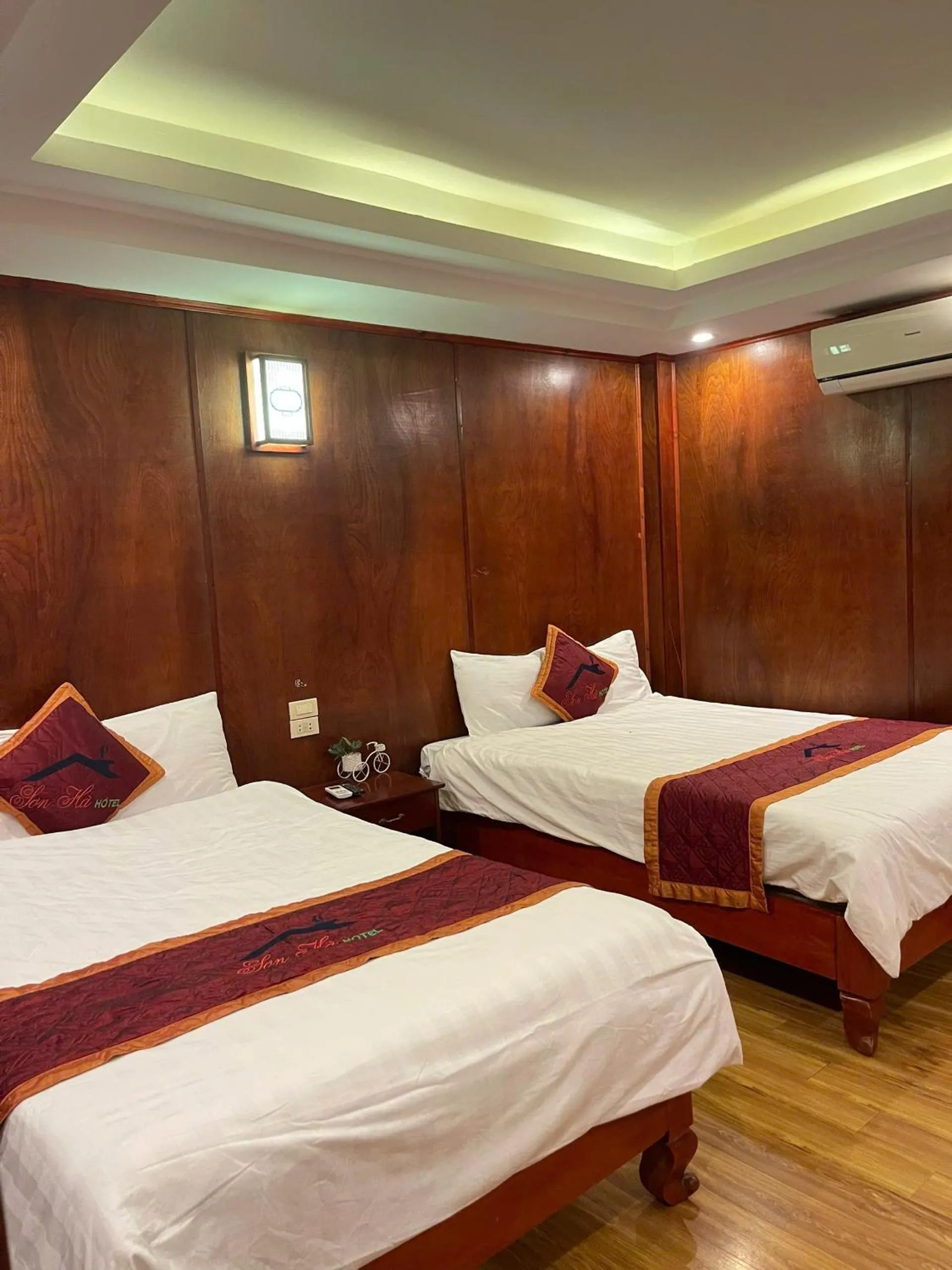 Bed in Son Ha Hotel SAPA