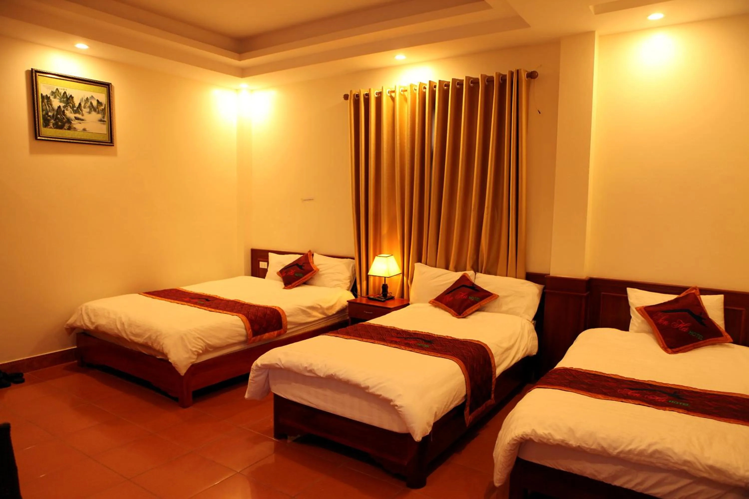 Photo of the whole room, Bed in Son Ha Hotel SAPA