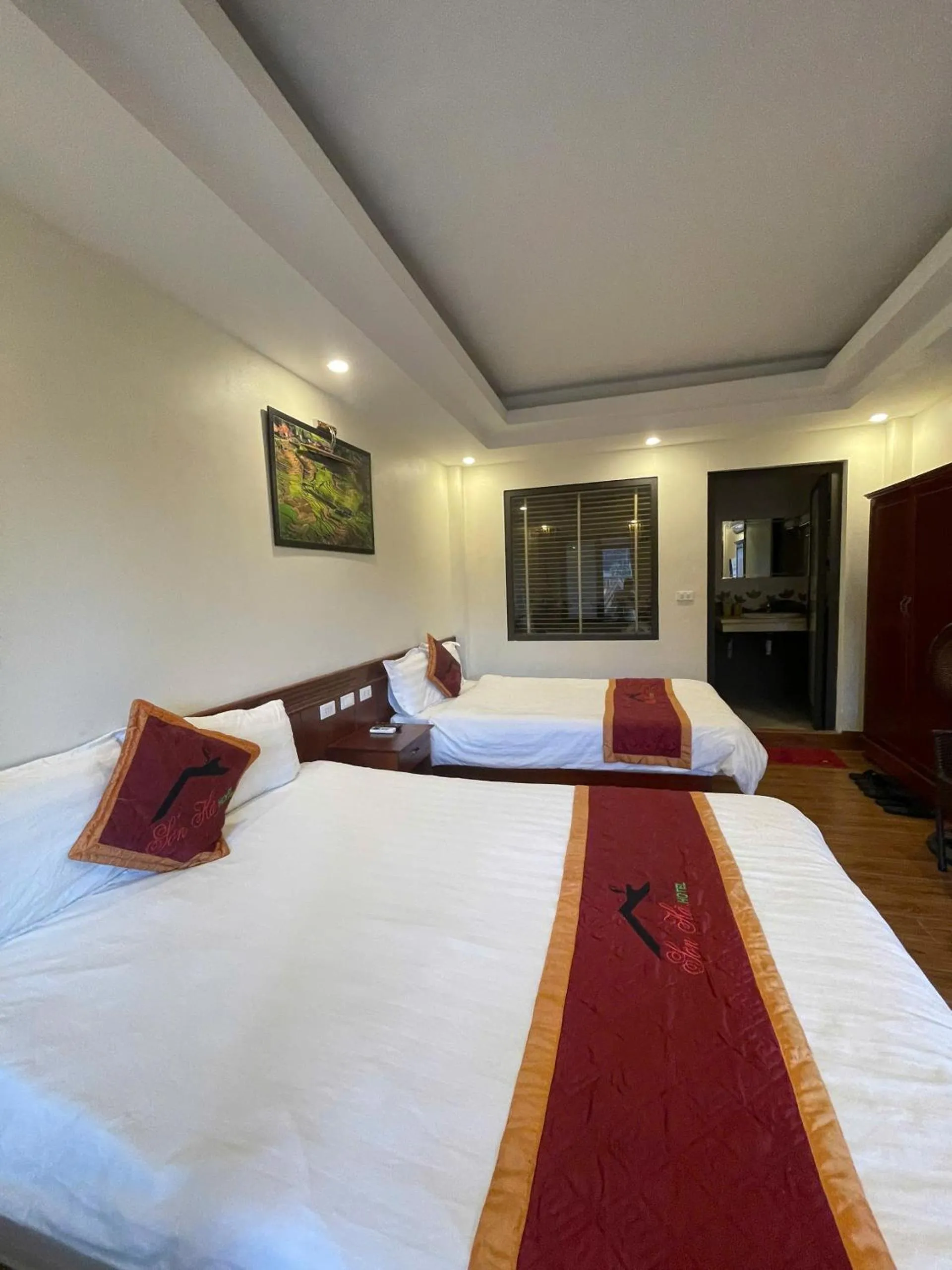 Bed in Son Ha Hotel SAPA