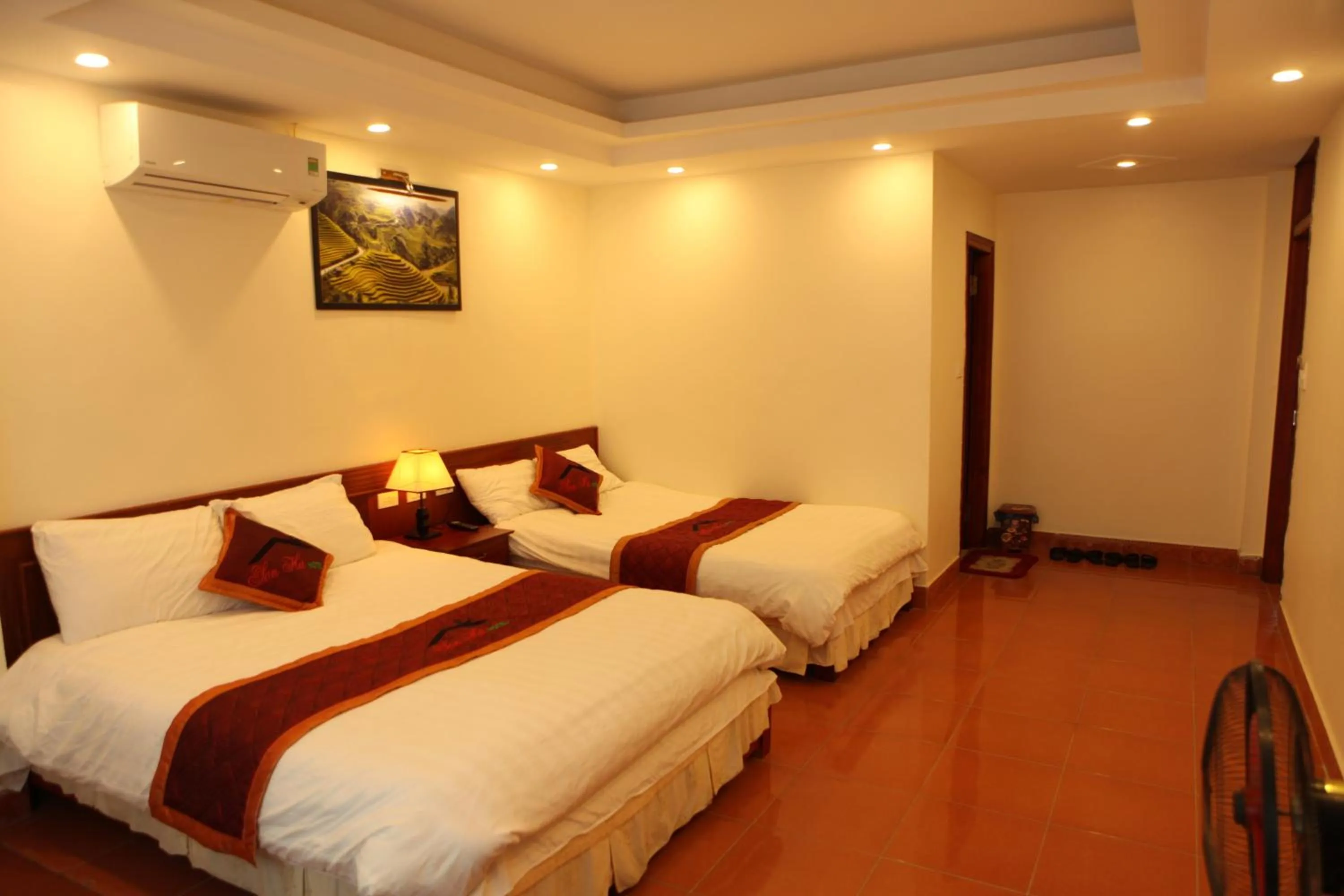 Photo of the whole room, Bed in Son Ha Hotel SAPA