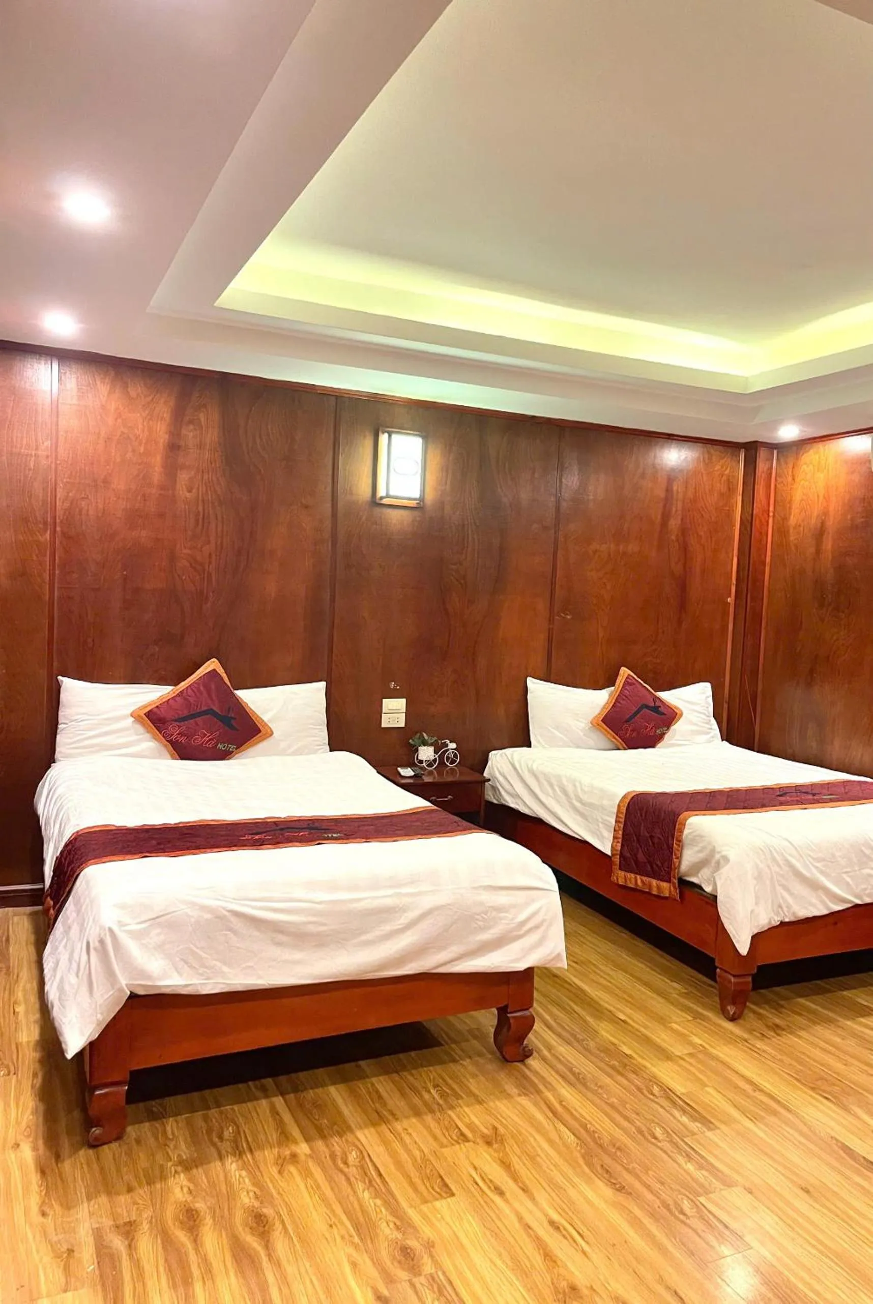 Bed in Son Ha Hotel SAPA