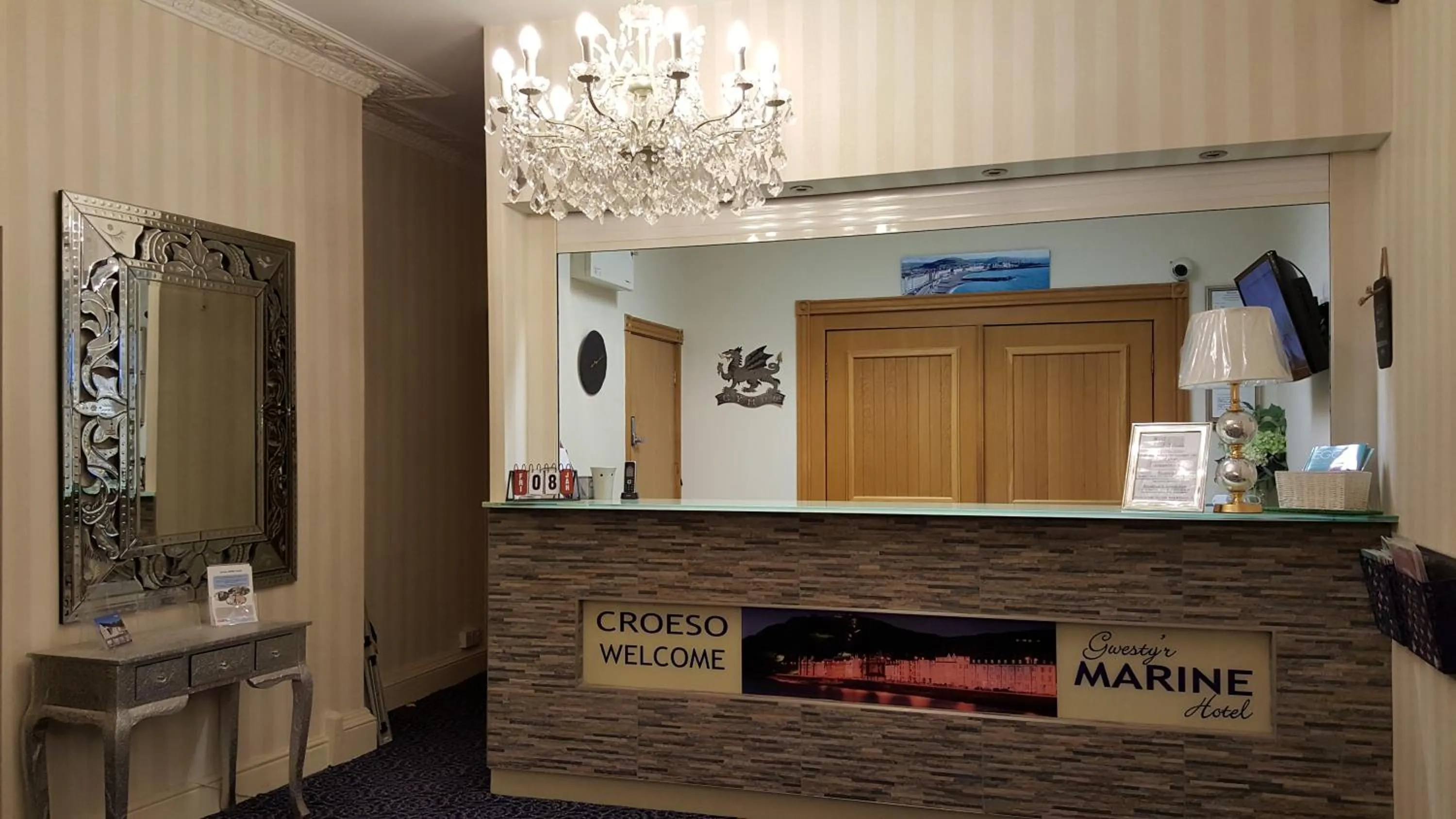 Facade/entrance in Gwesty'r Marine Hotel & Spa