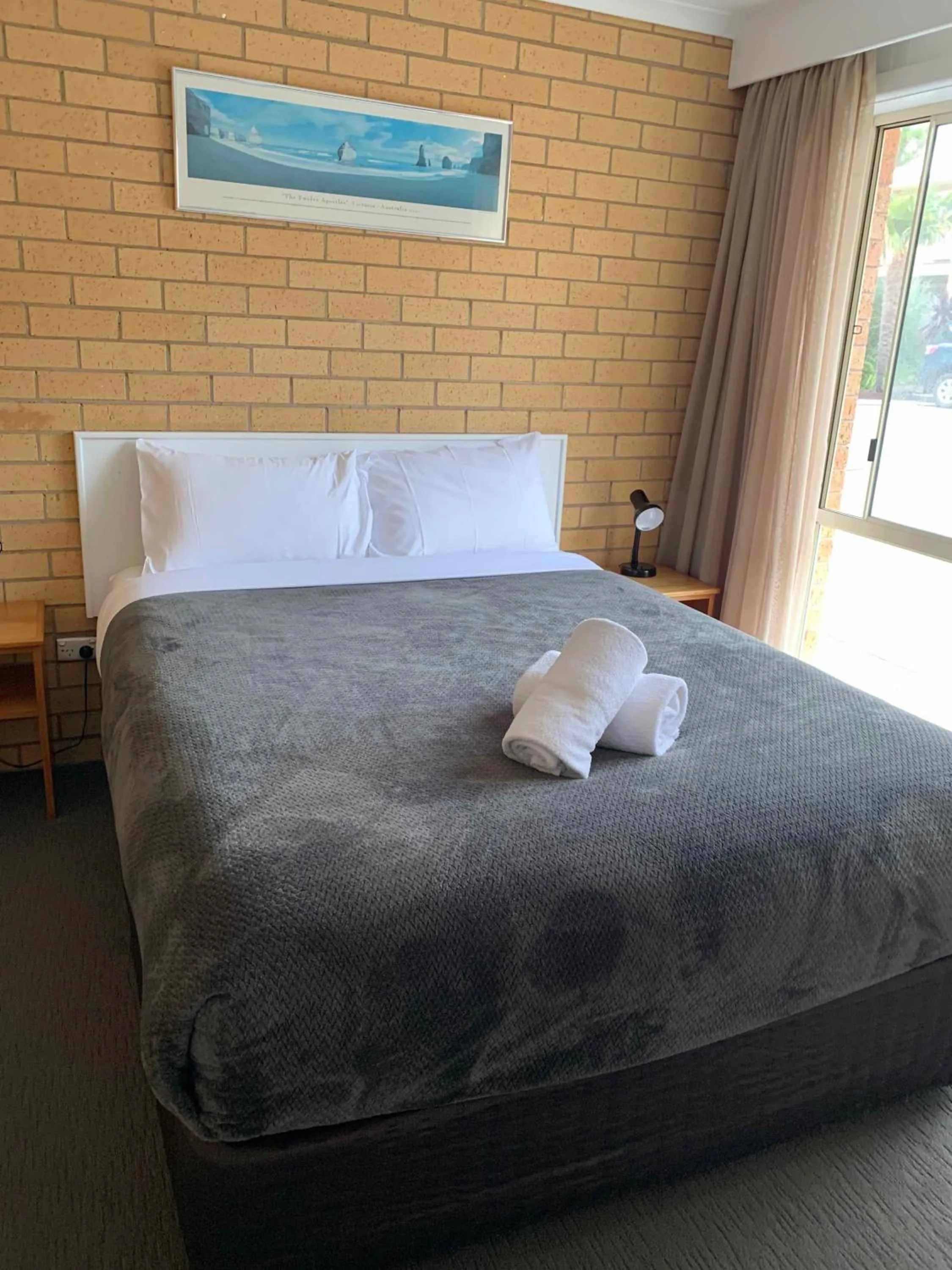 Bed in Port Campbell Parkview Motel & Apartments