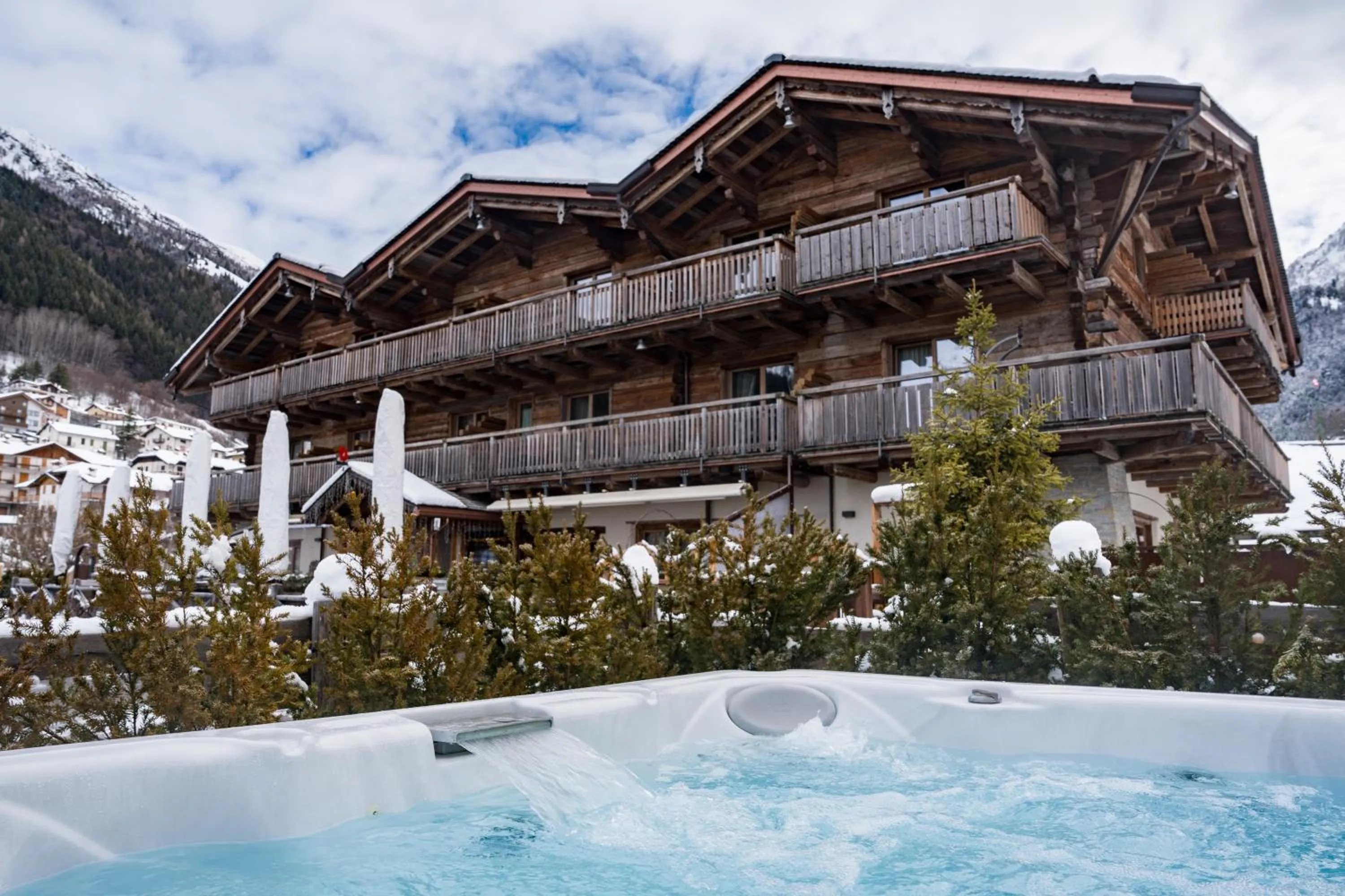 Spa and wellness centre/facilities in Alpen Chalet - Charme Mountain Hotel -