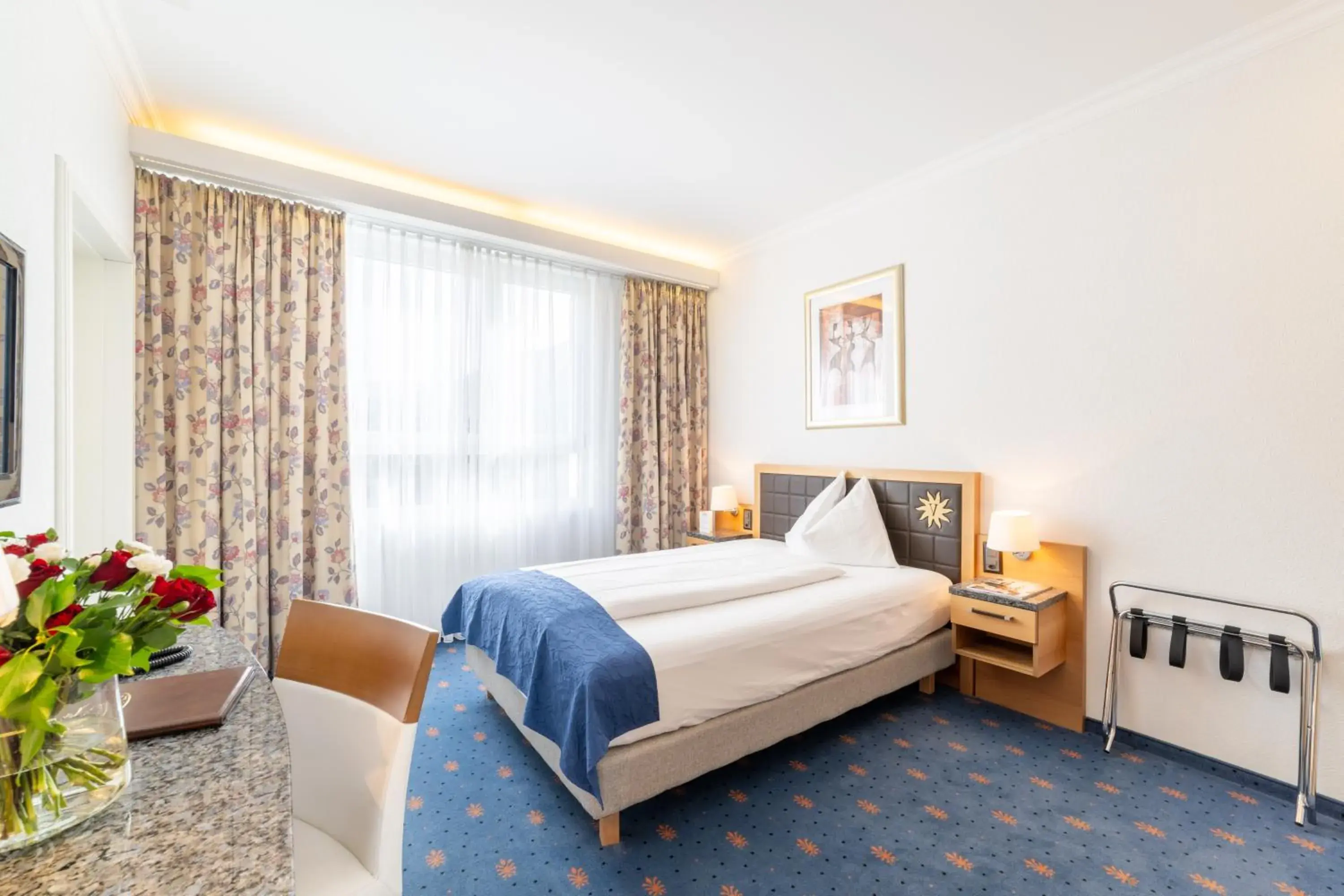 Single Room in Turmhotel Victoria Davos Single Room in Turmhotel Victoria Davos