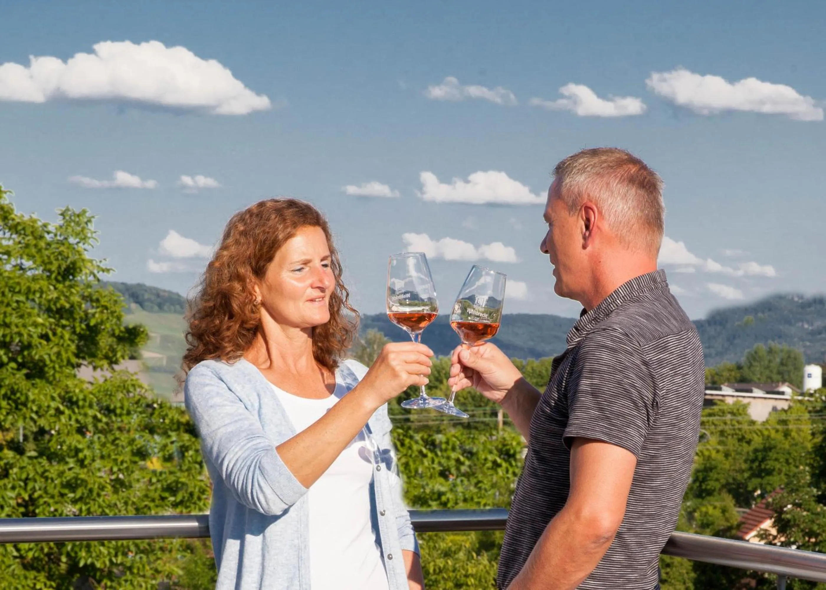 Balcony/Terrace in Wein & Bett Weihbrecht