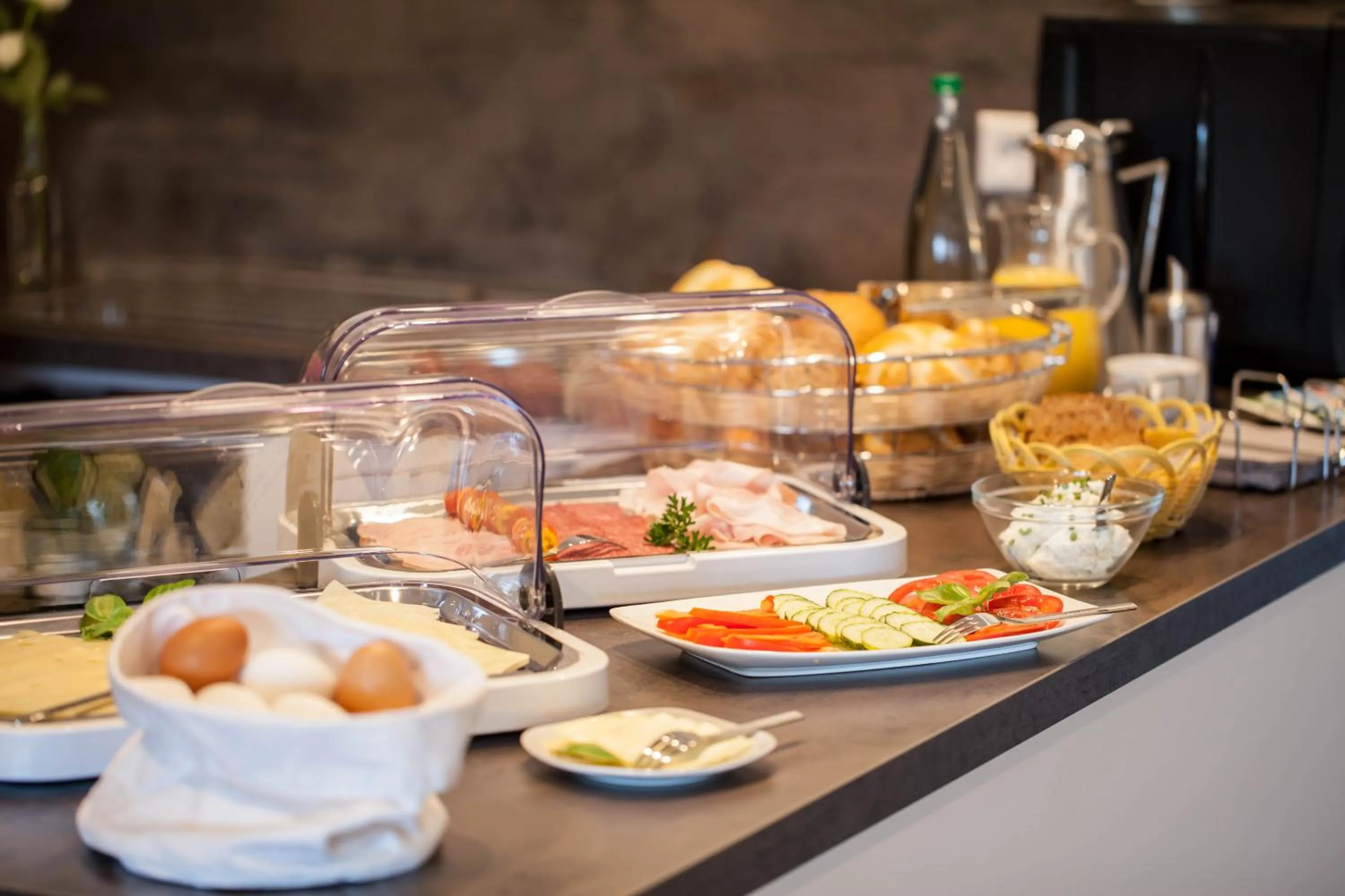 Continental breakfast in Wein & Bett Weihbrecht