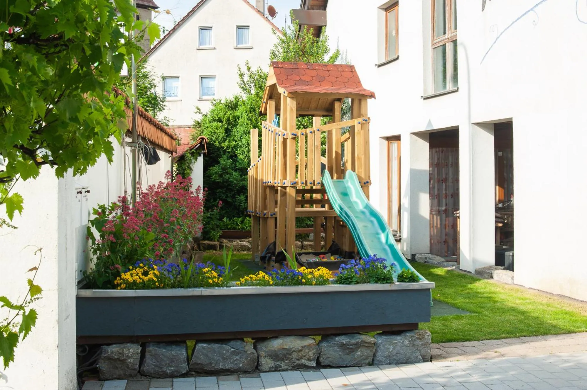 Children play ground in Wein & Bett Weihbrecht