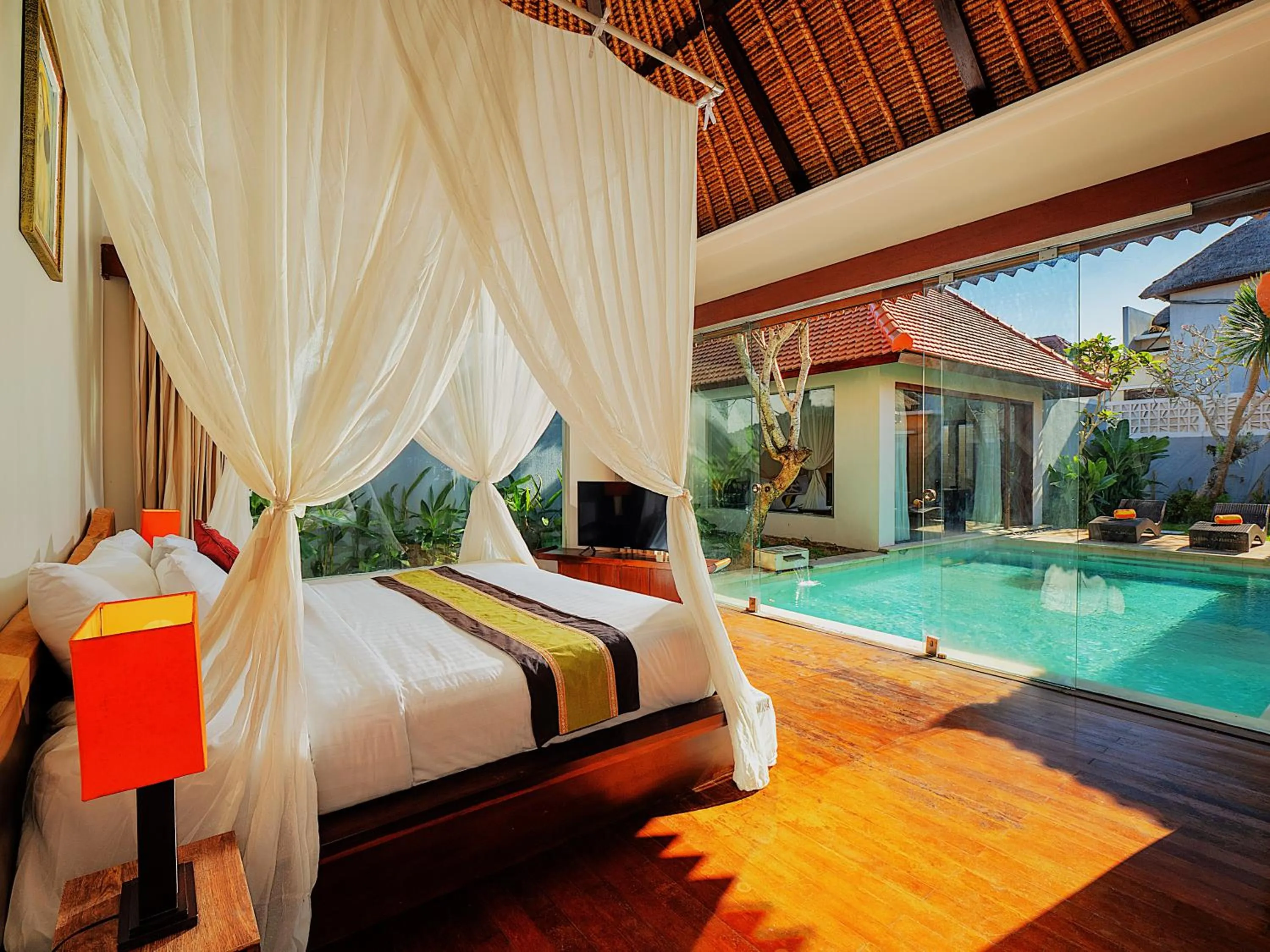 Bedroom, Bed in Avery Le Nixsun Villas Ungasan with Free access to Gym center by Waringin Hospitality